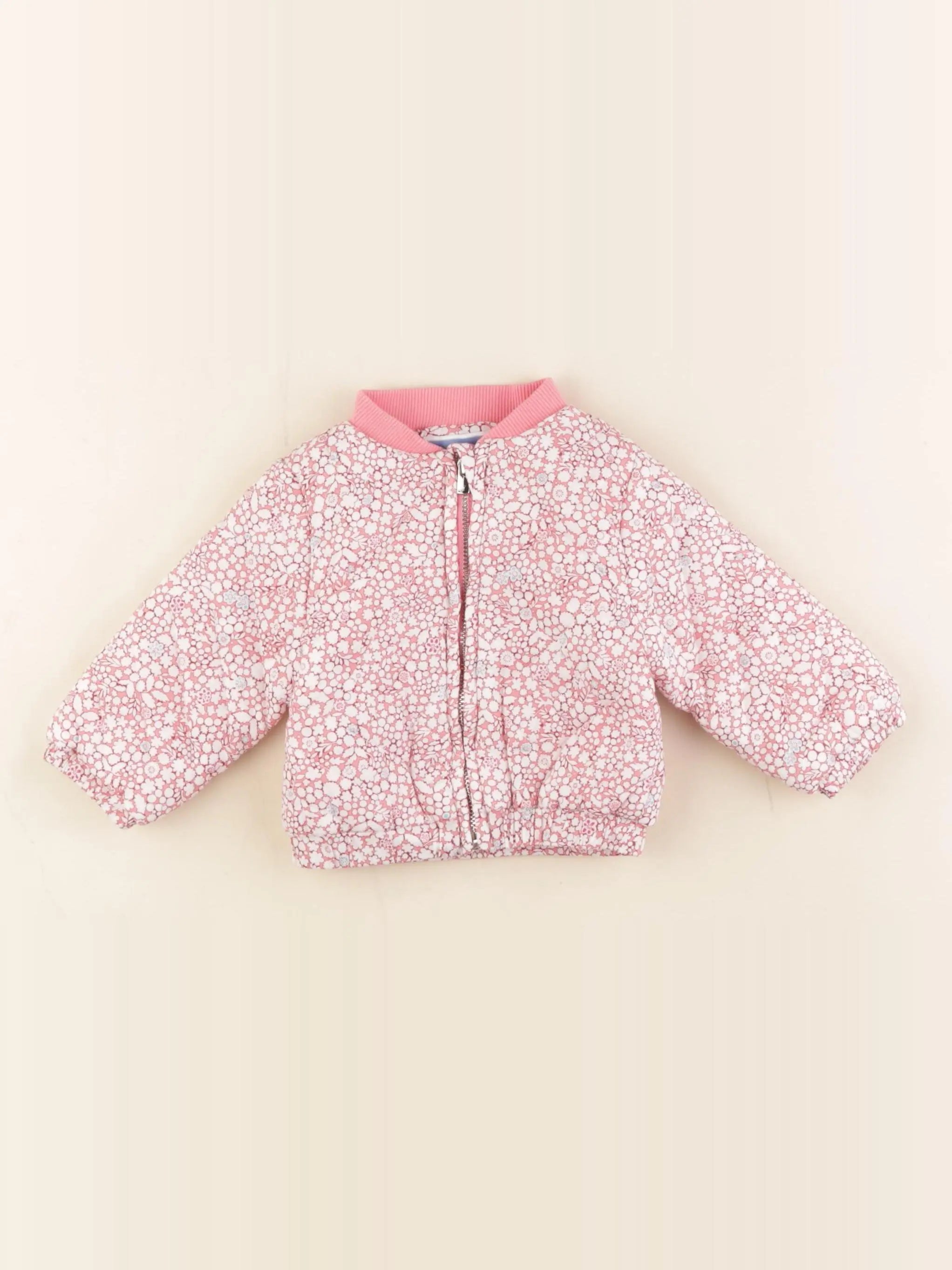 Jacadi - veste liberty rose - 12 mois