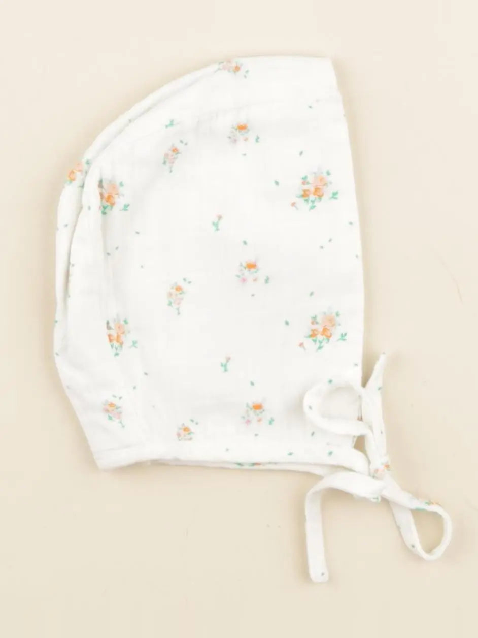 Béguin CLOVIS blanc fleur orange