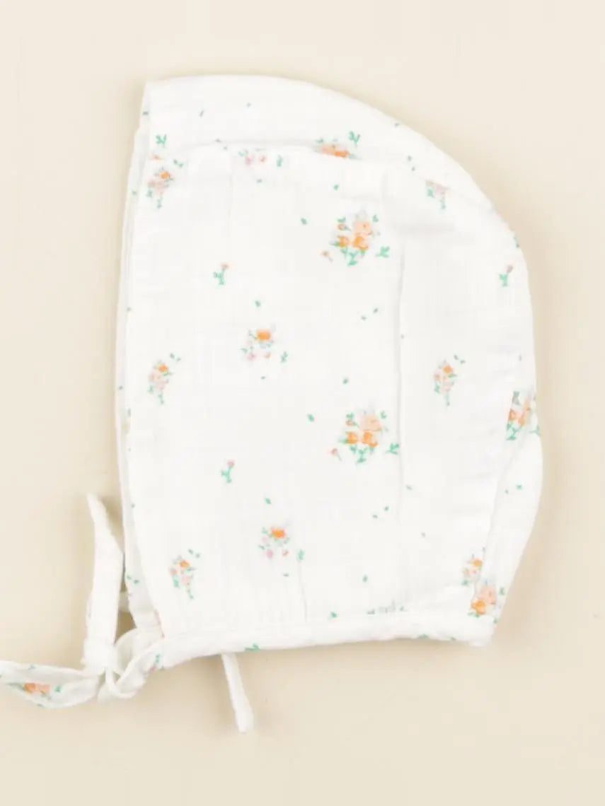 Béguin CLOVIS blanc fleur orange