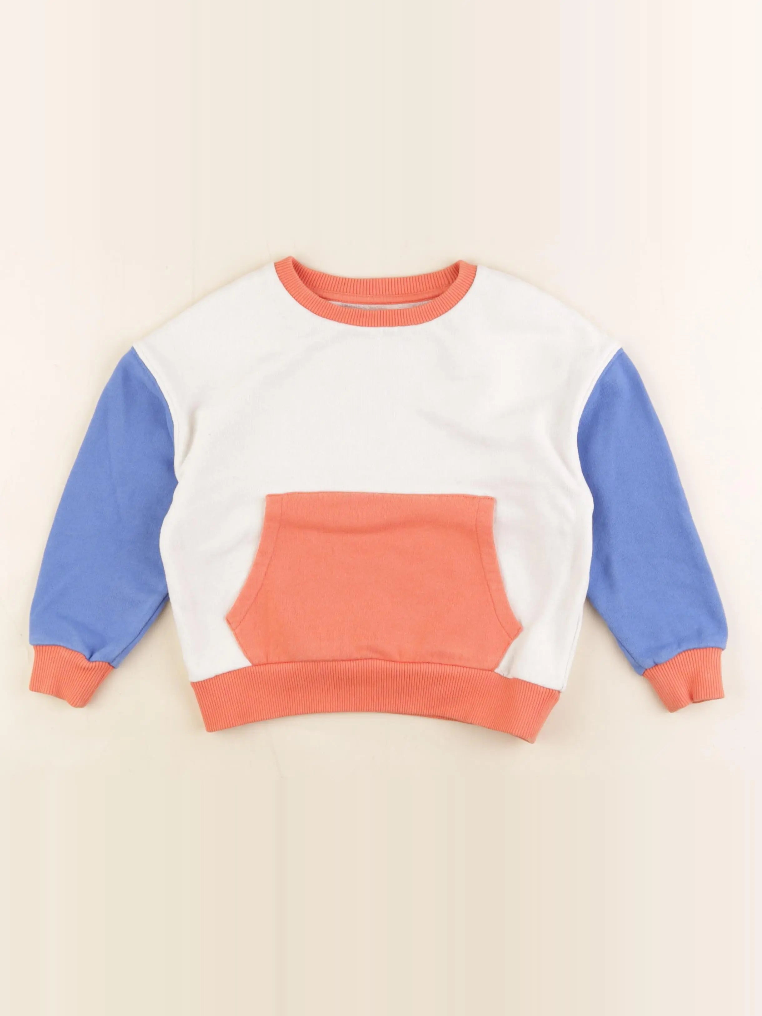 Frangin Frangine - sweat multicolore - 4 ans
