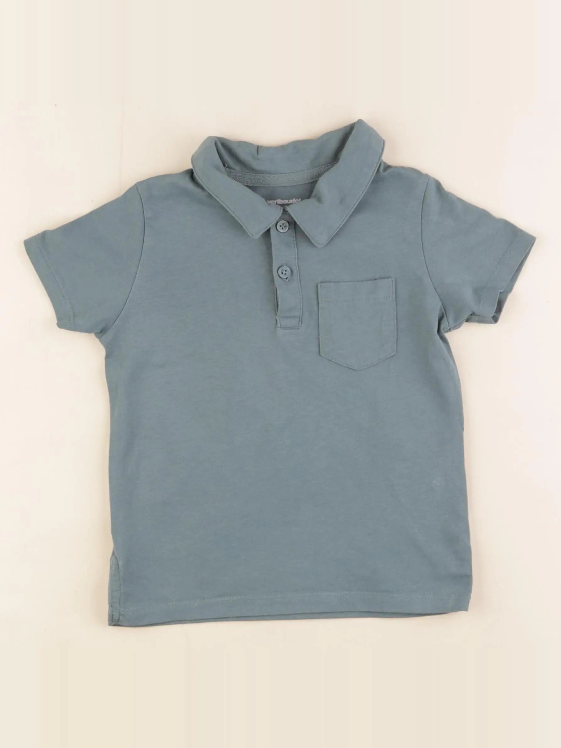 Vertbaudet - tee-shirt vert - 3 ans