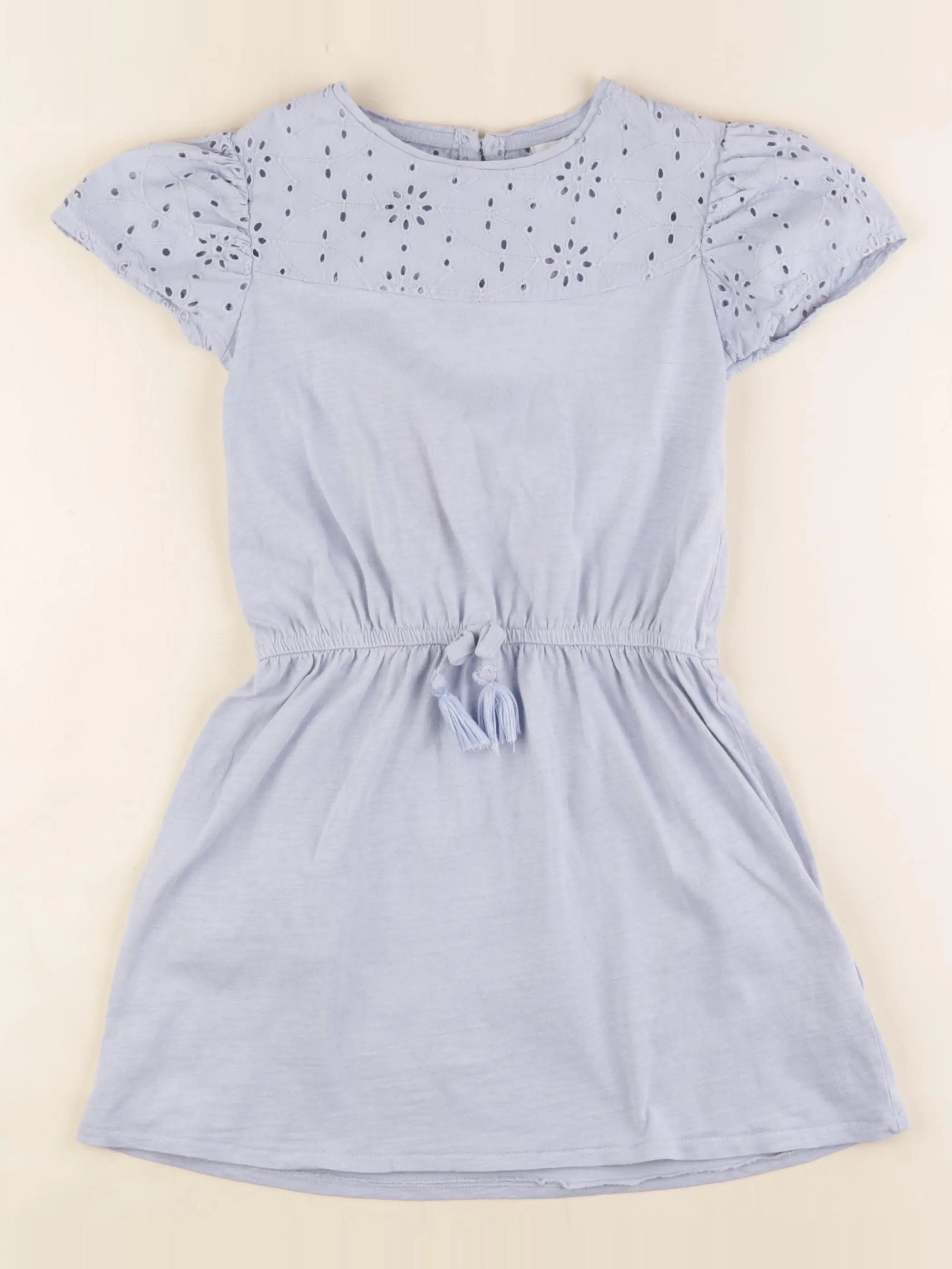 Vertbaudet - robe bleu - 8 ans