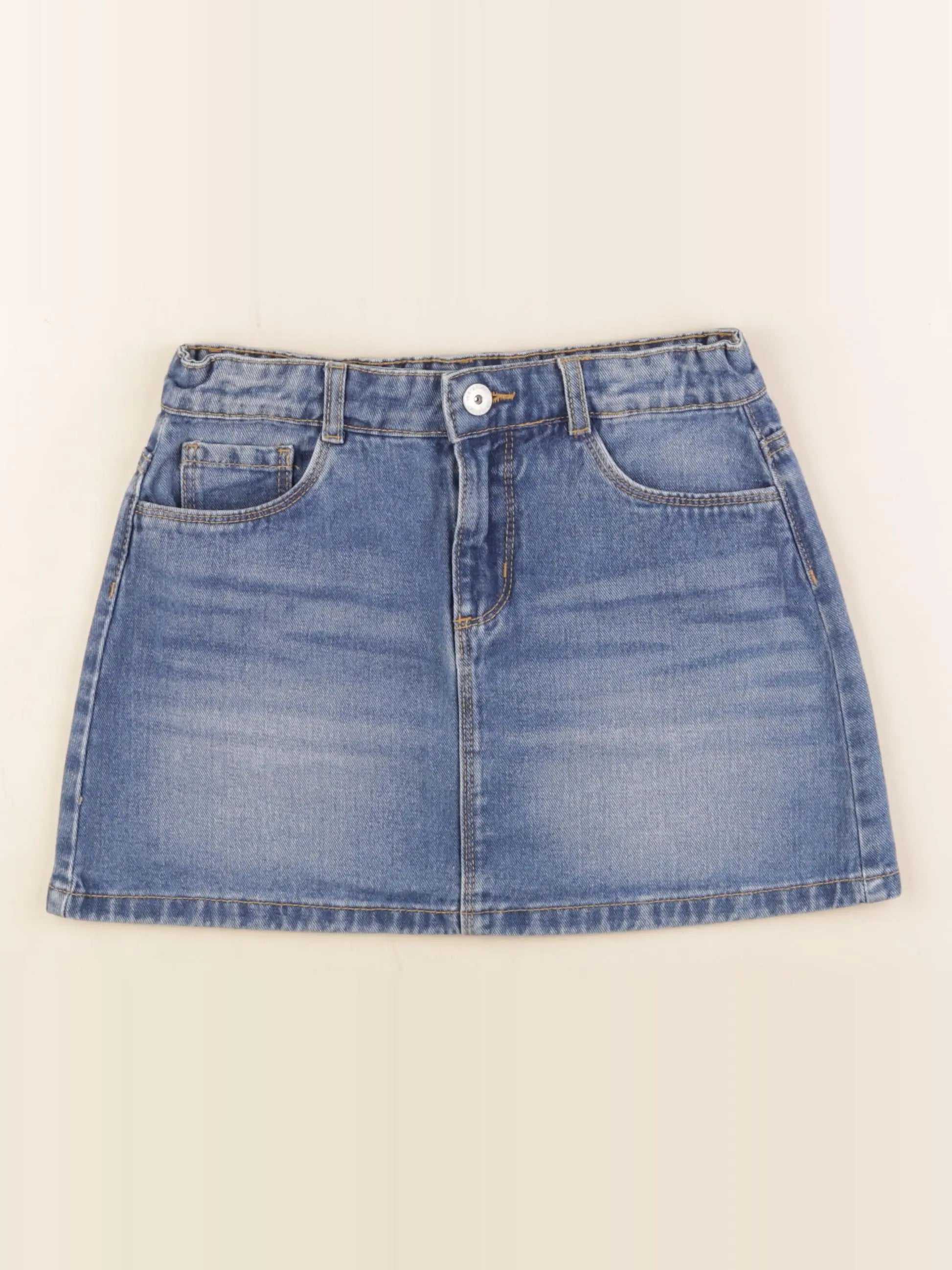 Vertbaudet - jupe bleu - 10 ans