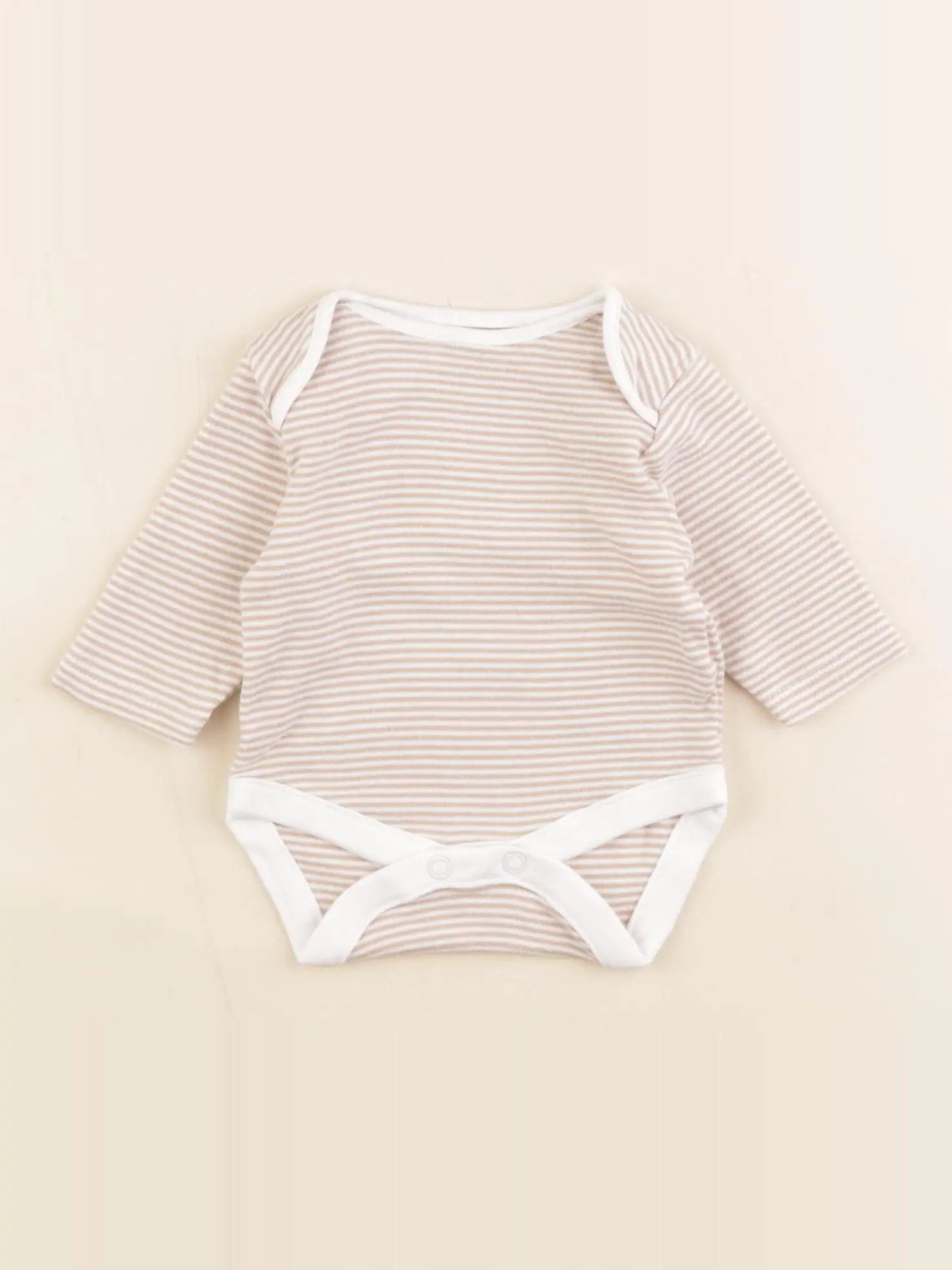 Next - body marron, blanc - 0/1 mois