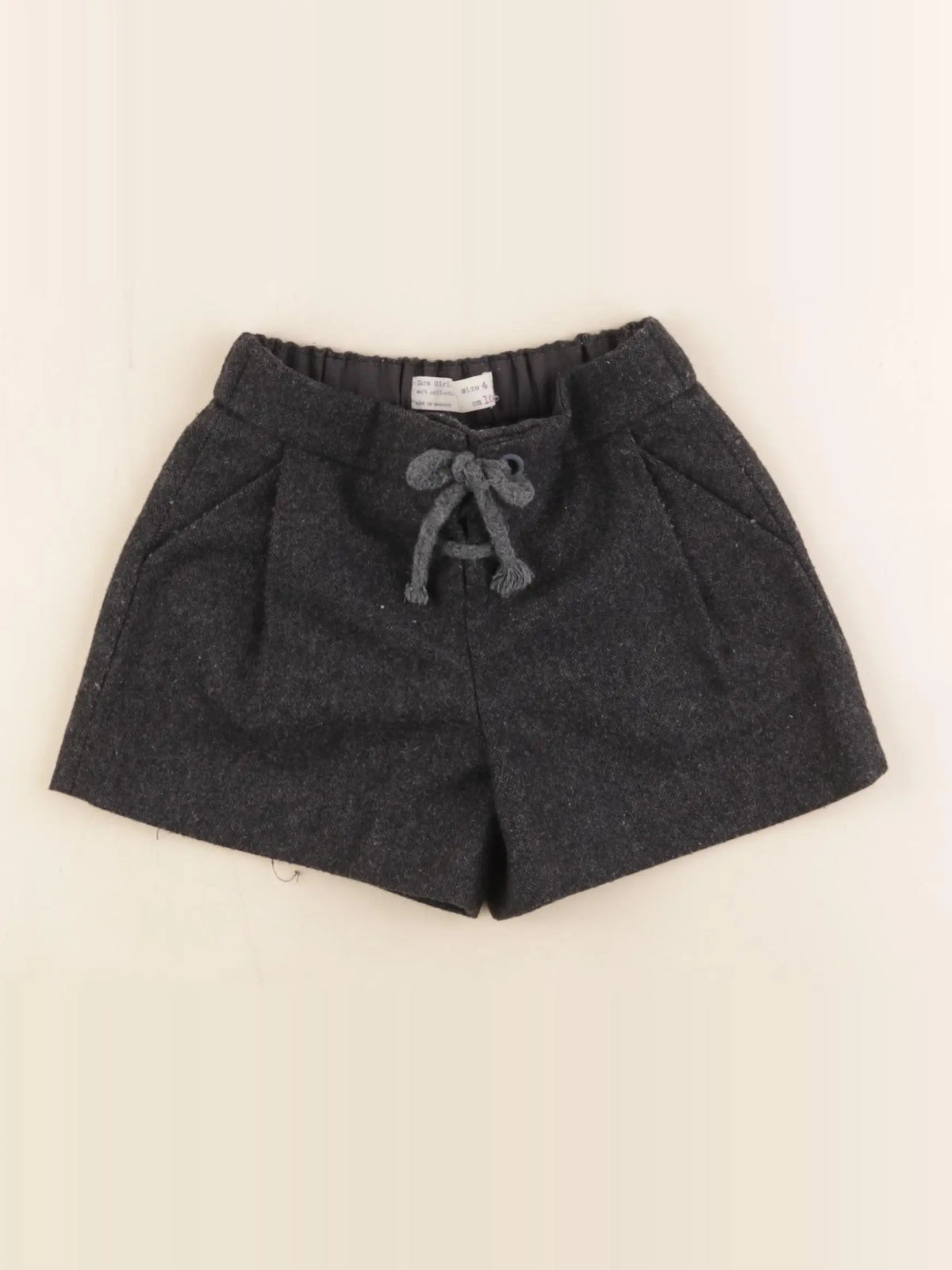 Zara - short gris - 4 ans