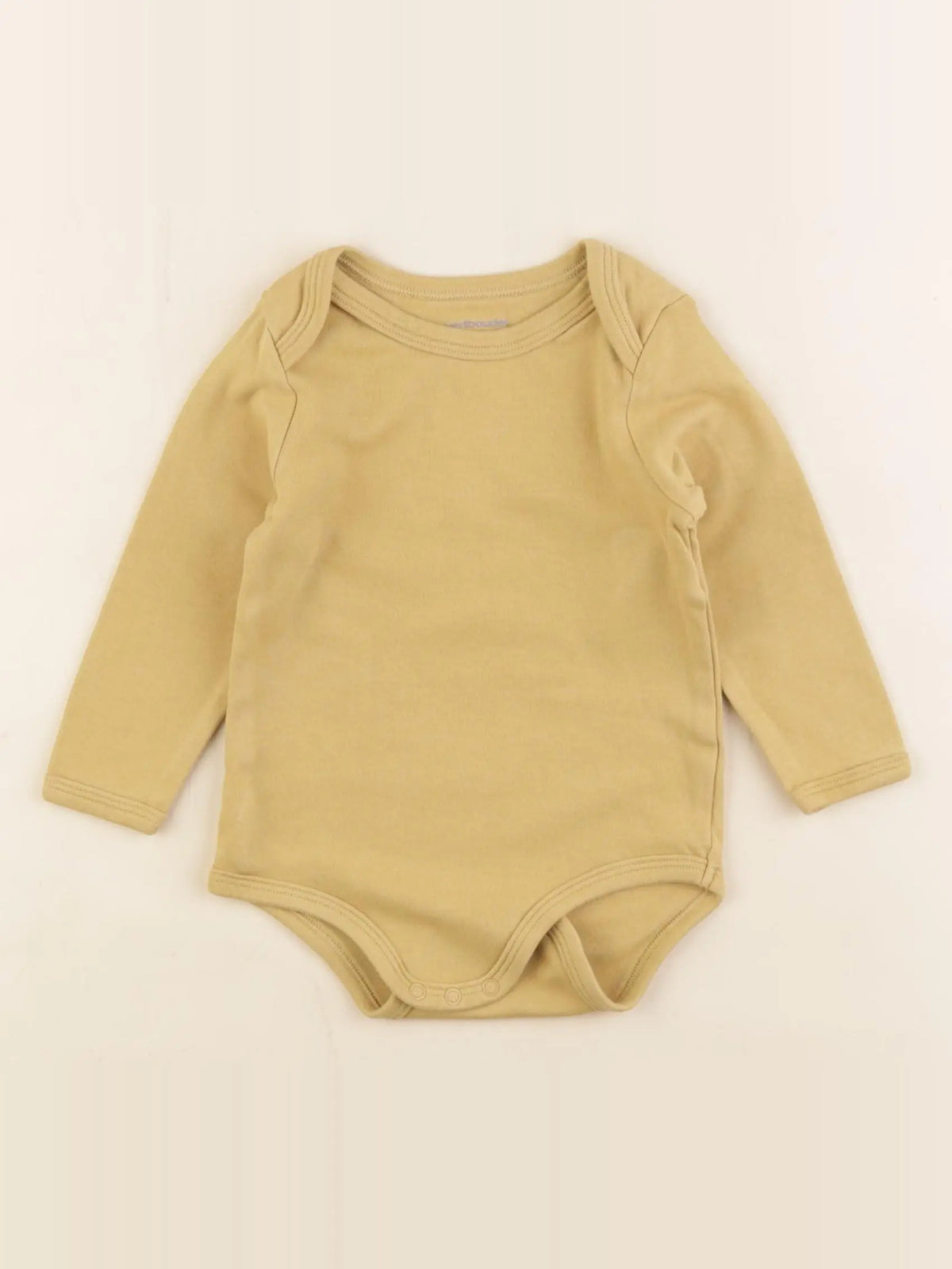 Vertbaudet - body jaune - 18 mois