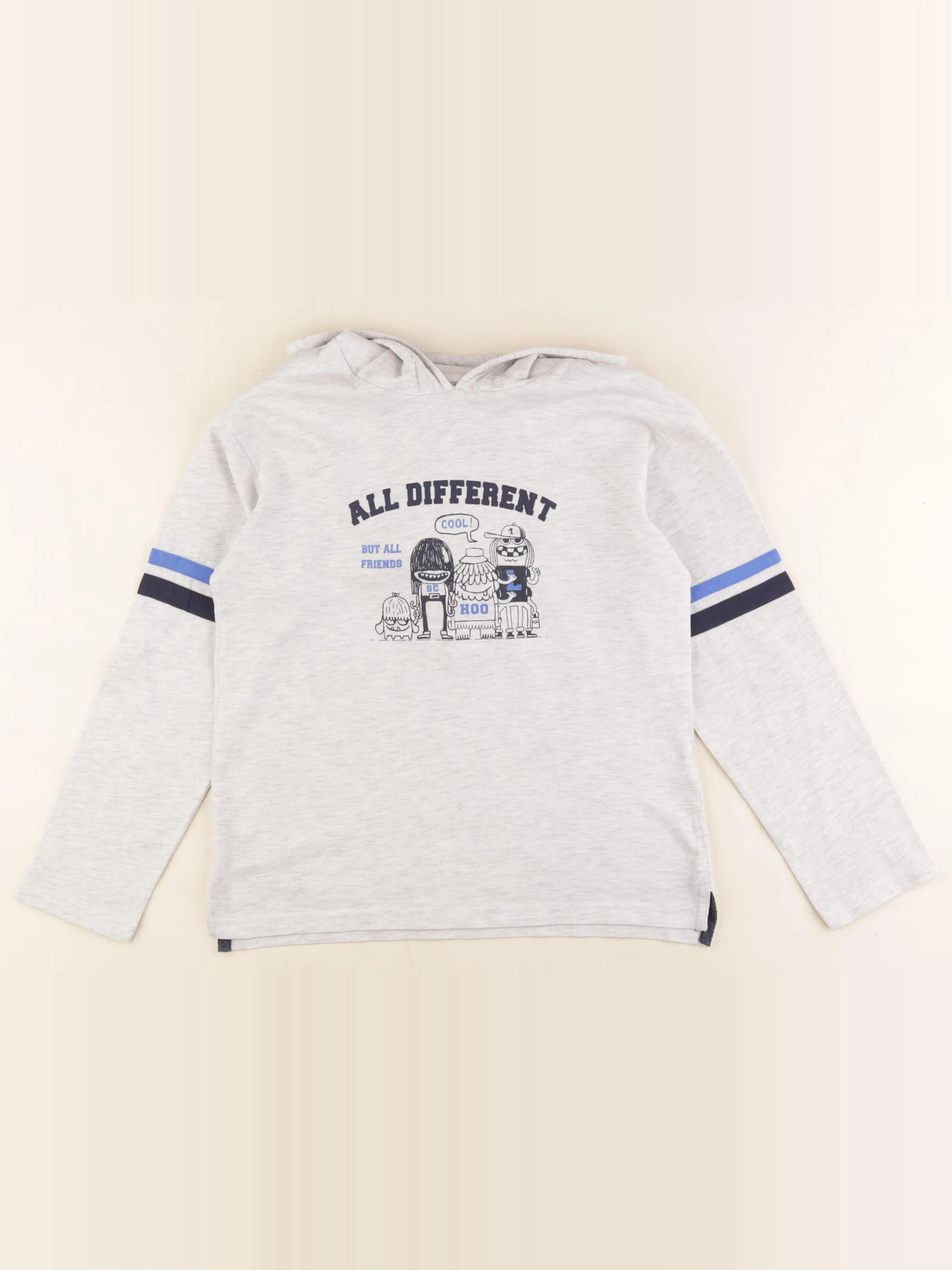 Vertbaudet - tee-shirt gris - 12 ans