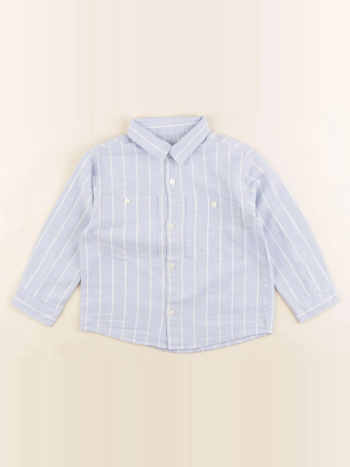 Zara - chemise bleu - 18/24 mois