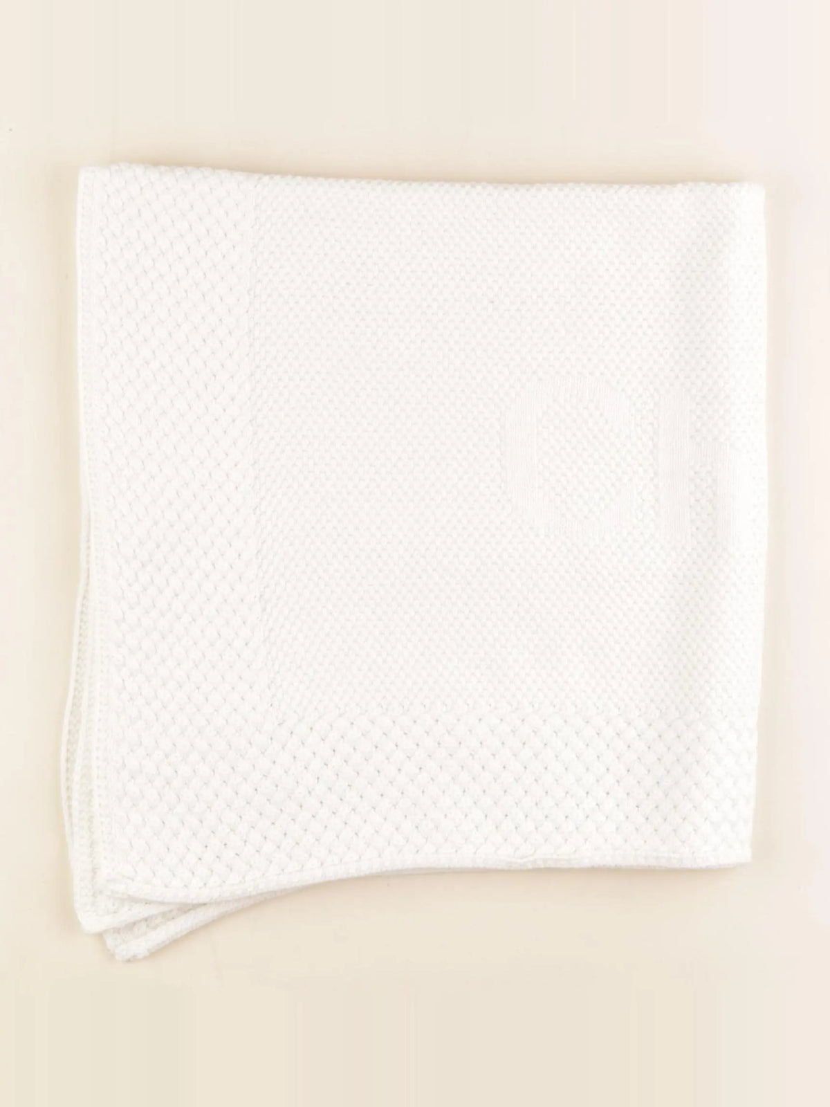 Chloé - couverture blanc - 75x75cm