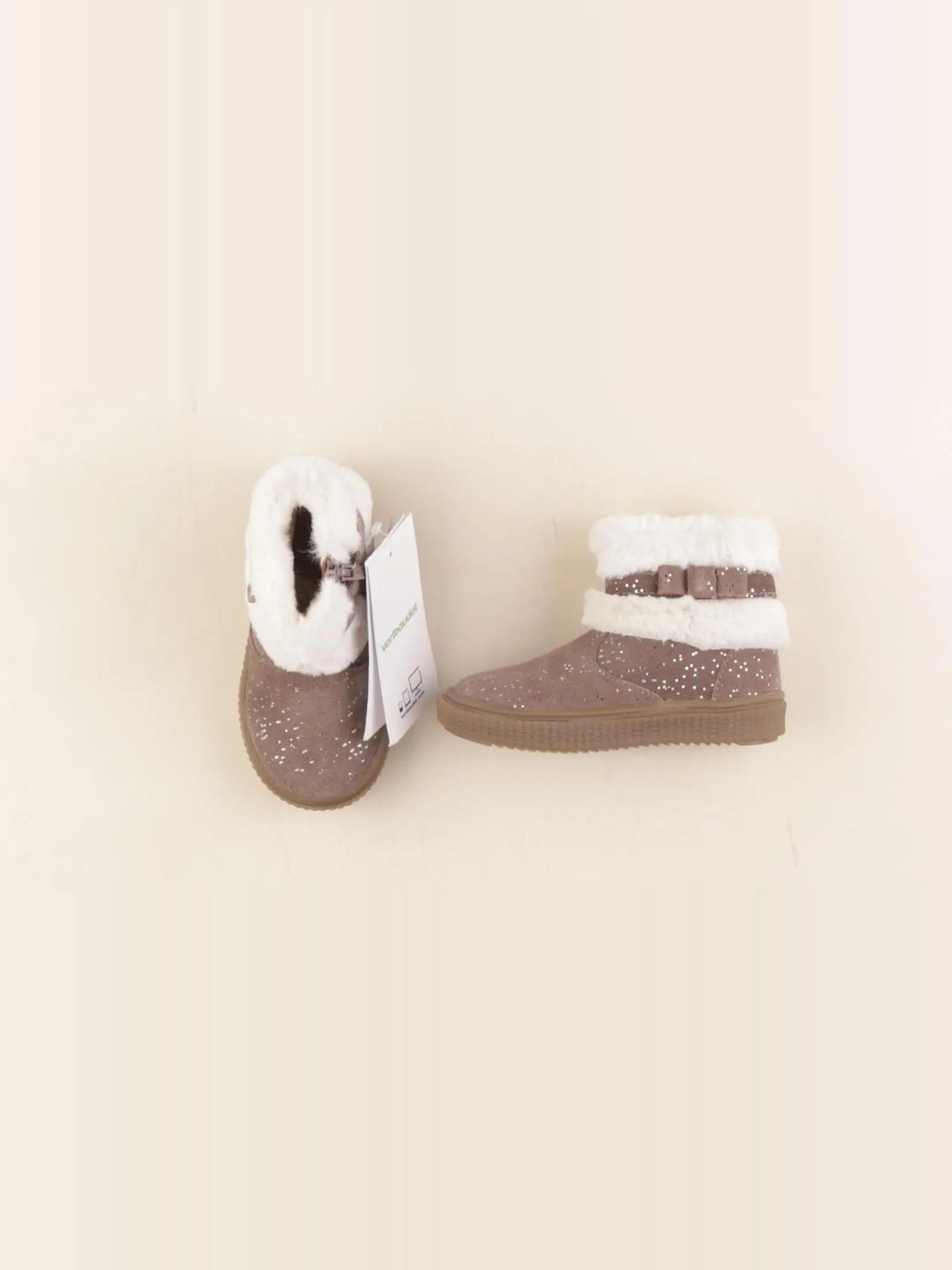 Vertbaudet - boots marron - pointure 21