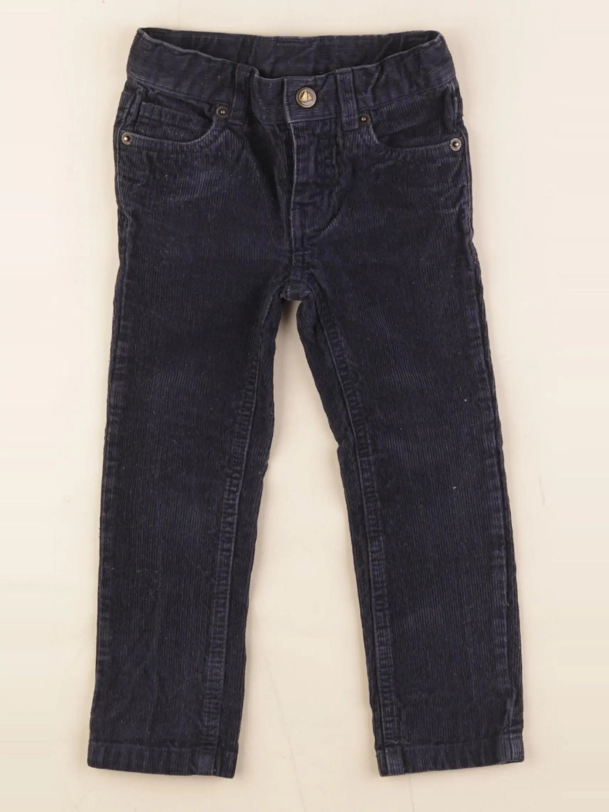 Petit Bateau - pantalon bleu - 3 ans