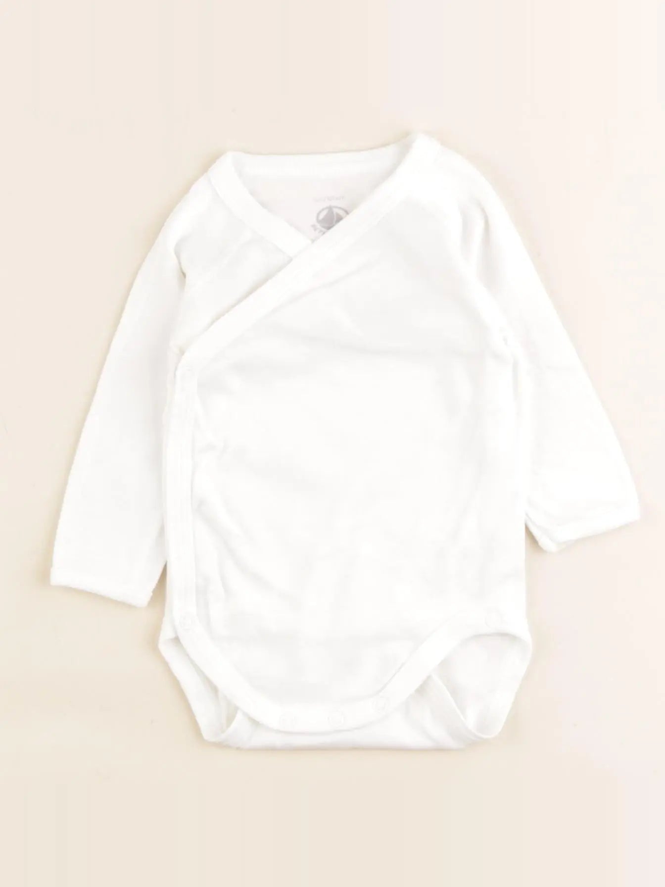 Petit Bateau - body blanc - 3 mois