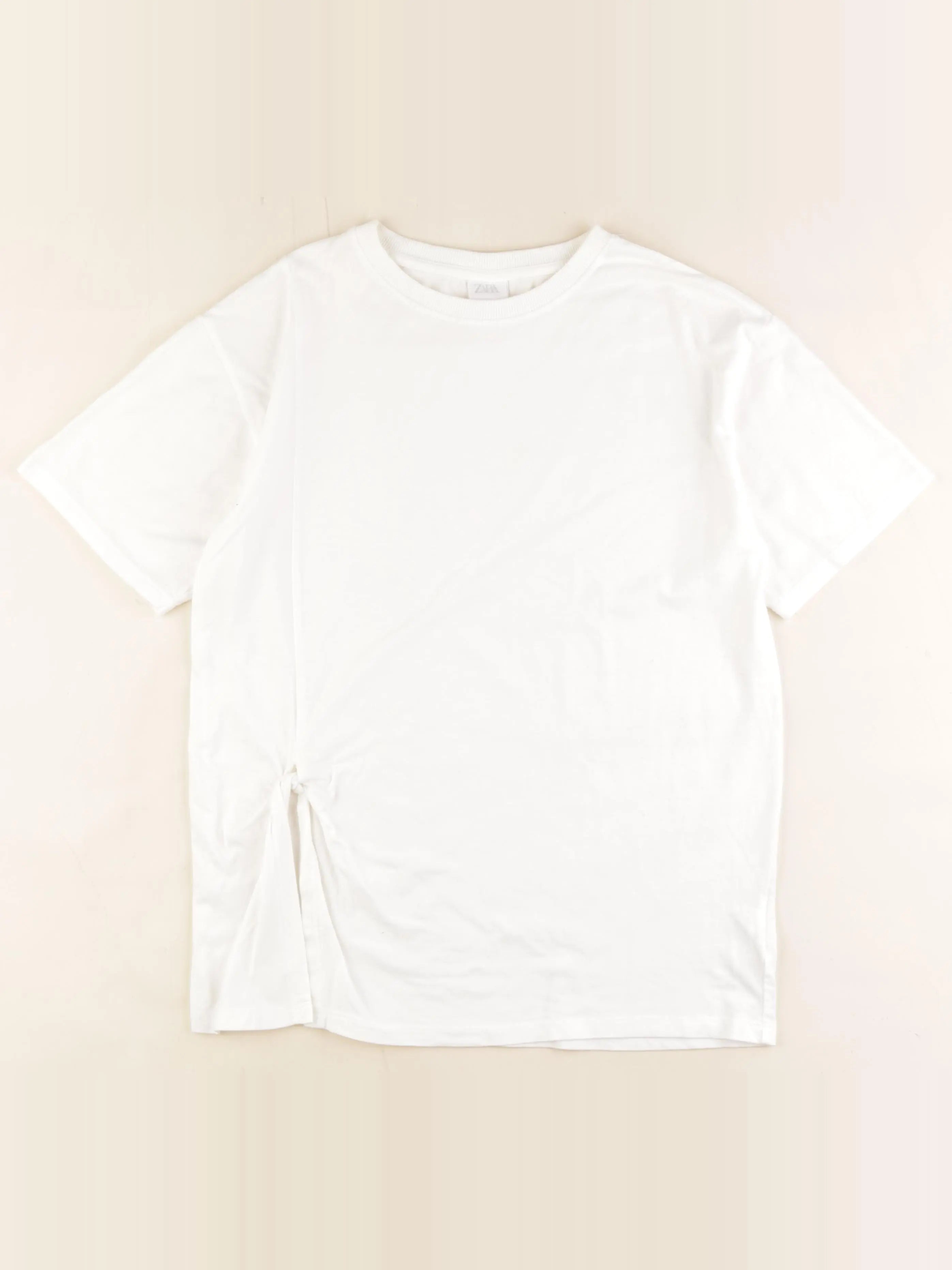 Zara - tee-shirt blanc - 11/12 ans