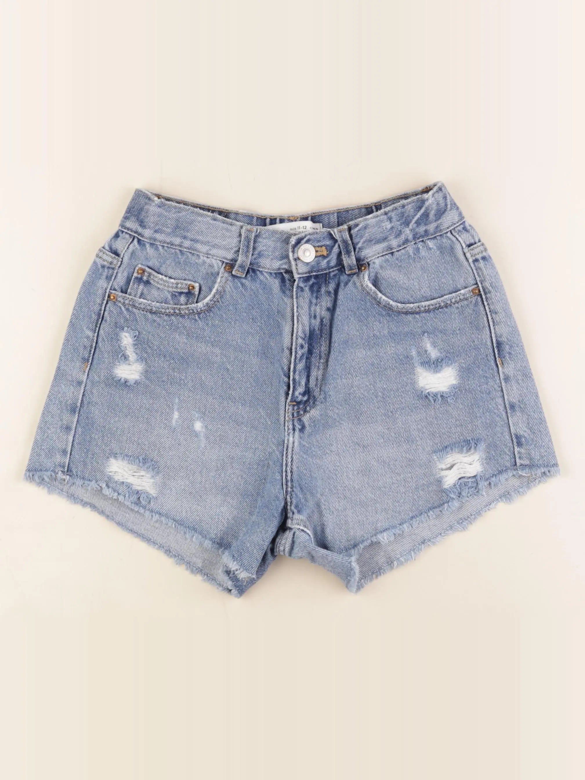 Zara - short bleu - 11/12 ans