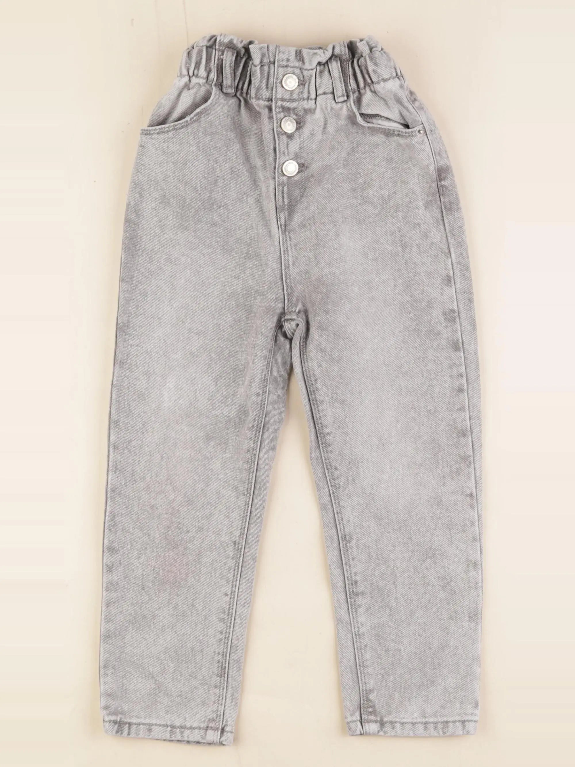 Vertbaudet - jean gris - 5 ans