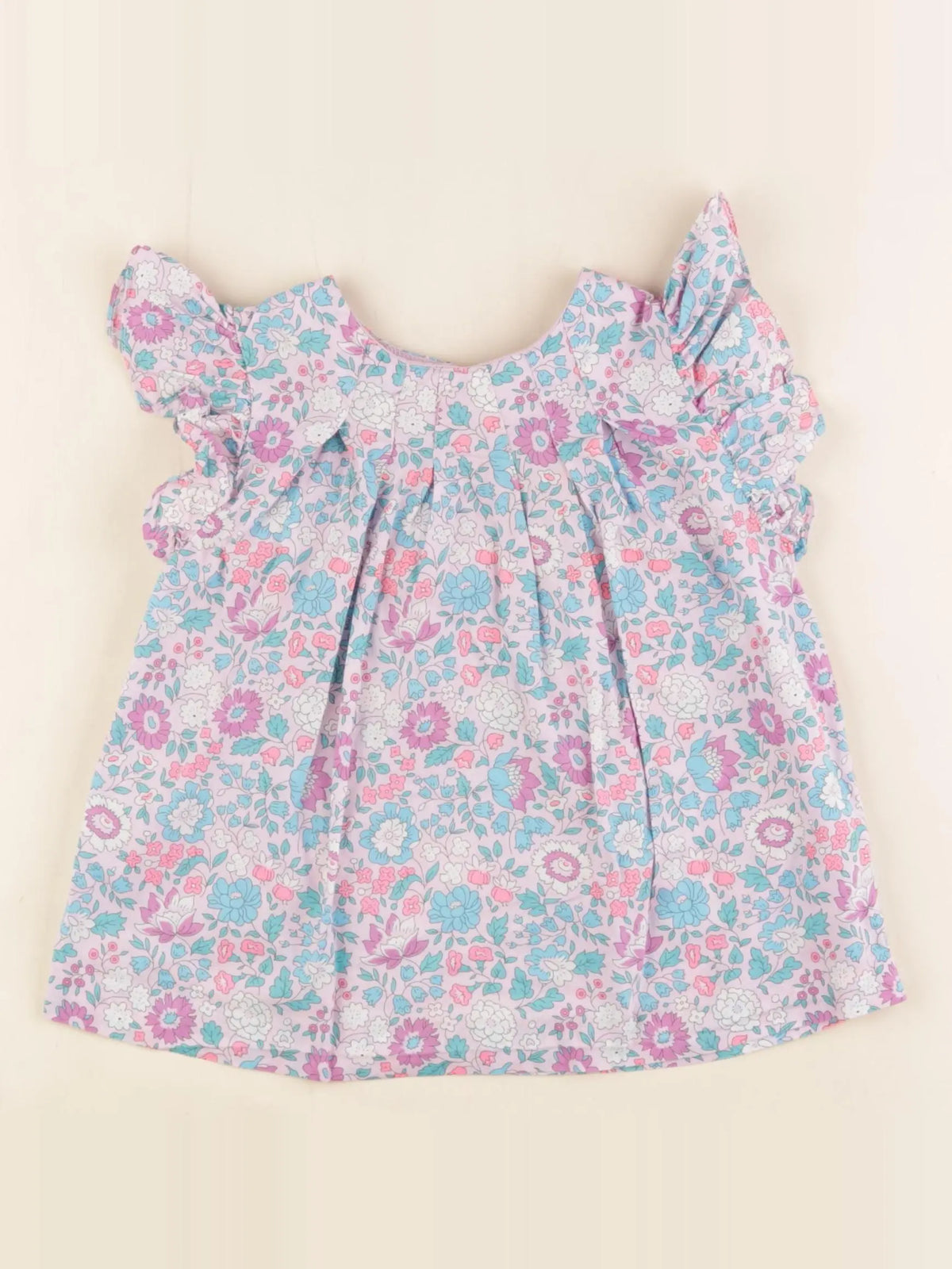 Jacadi - blouse liberty multicolore - 4 ans