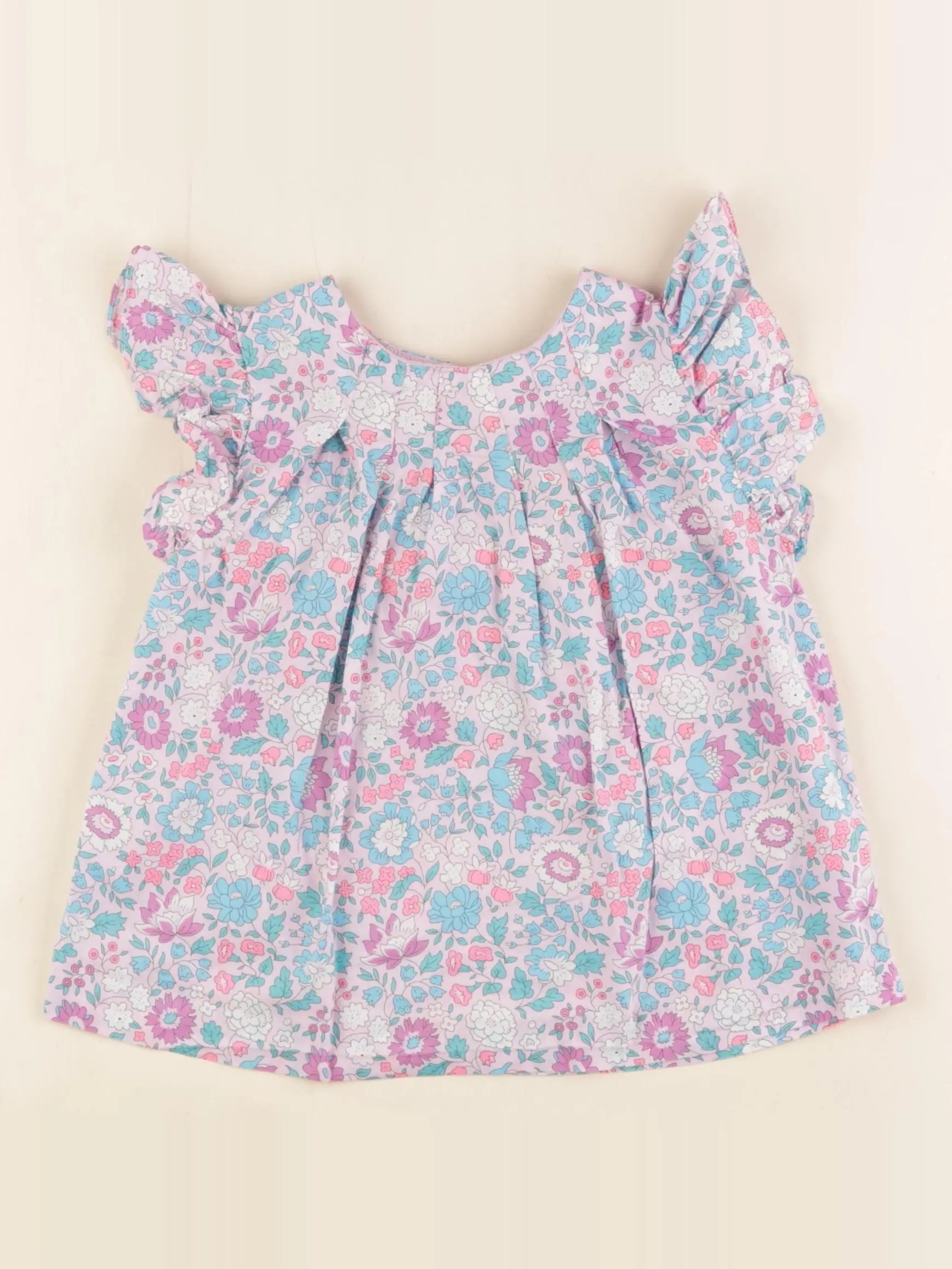 Jacadi - blouse liberty multicolore - 4 ans