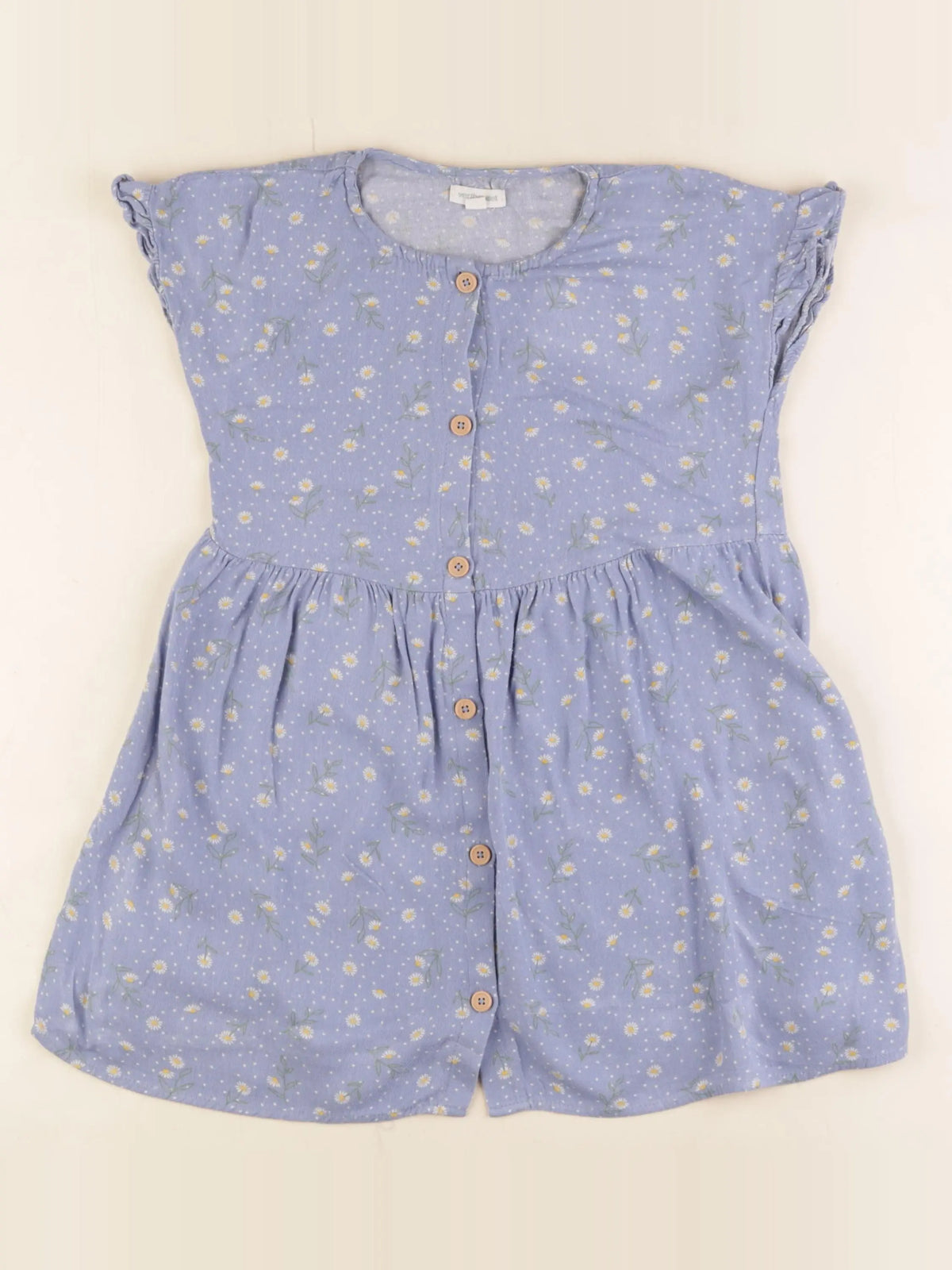 Vertbaudet - robe bleu - 6 ans