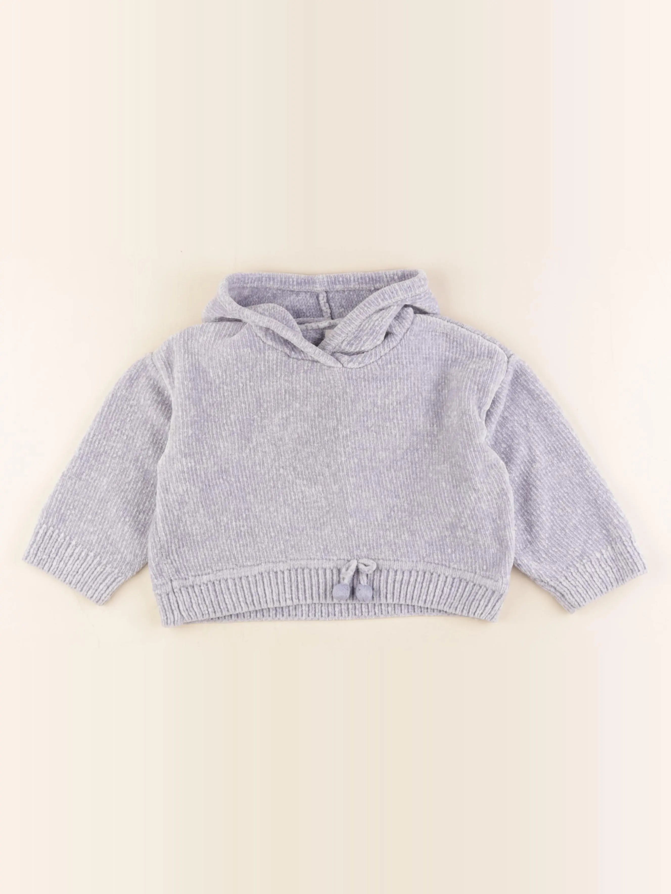 Zara - sweat bleu - 4/5 ans