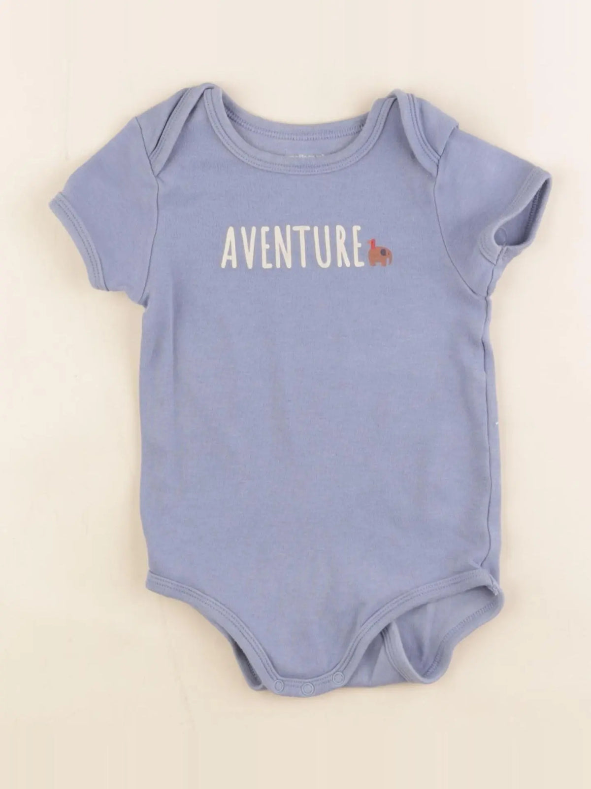 Vertbaudet - body bleu - 18 mois