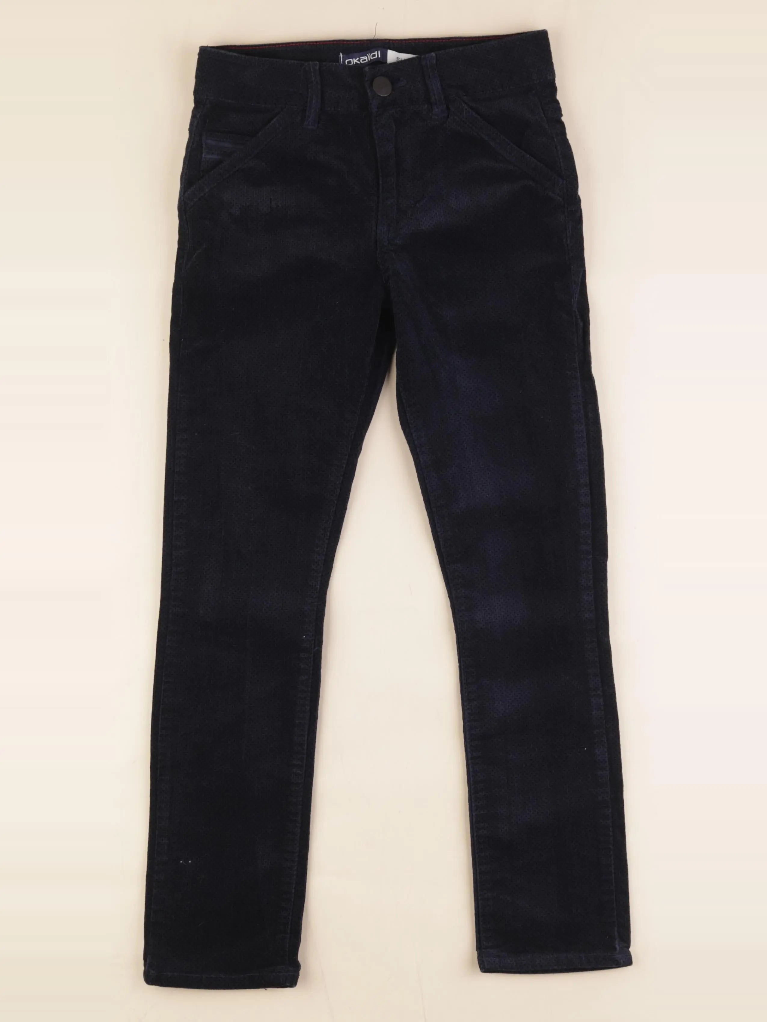 Okaidi - pantalon bleu - 9 ans