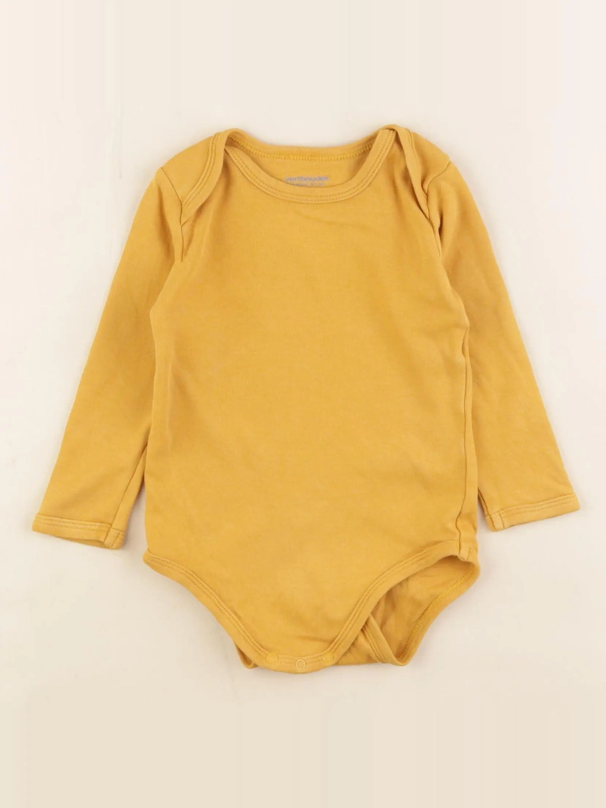 Vertbaudet - body jaune - 18 mois