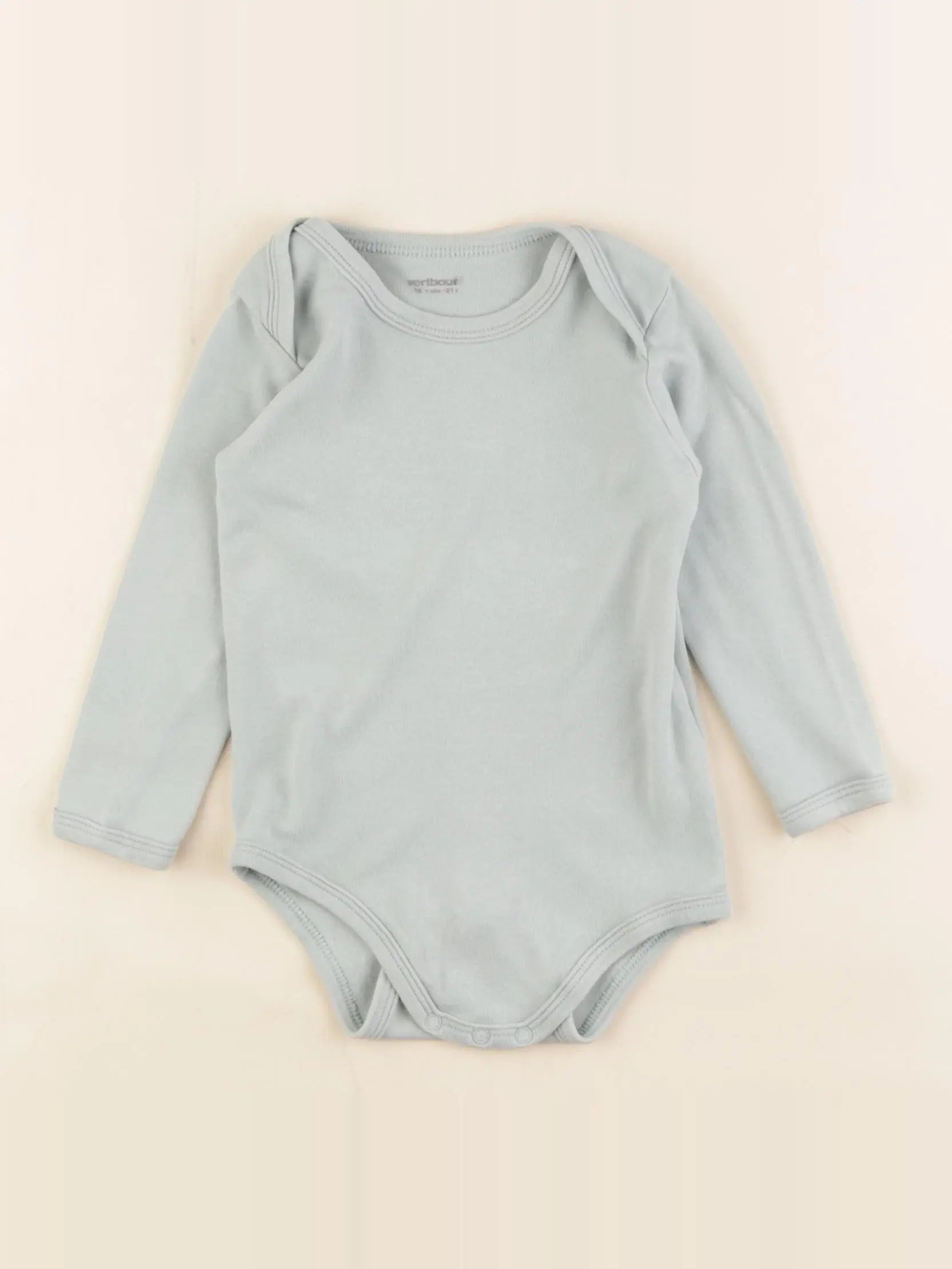 Vertbaudet - body vert - 18 mois