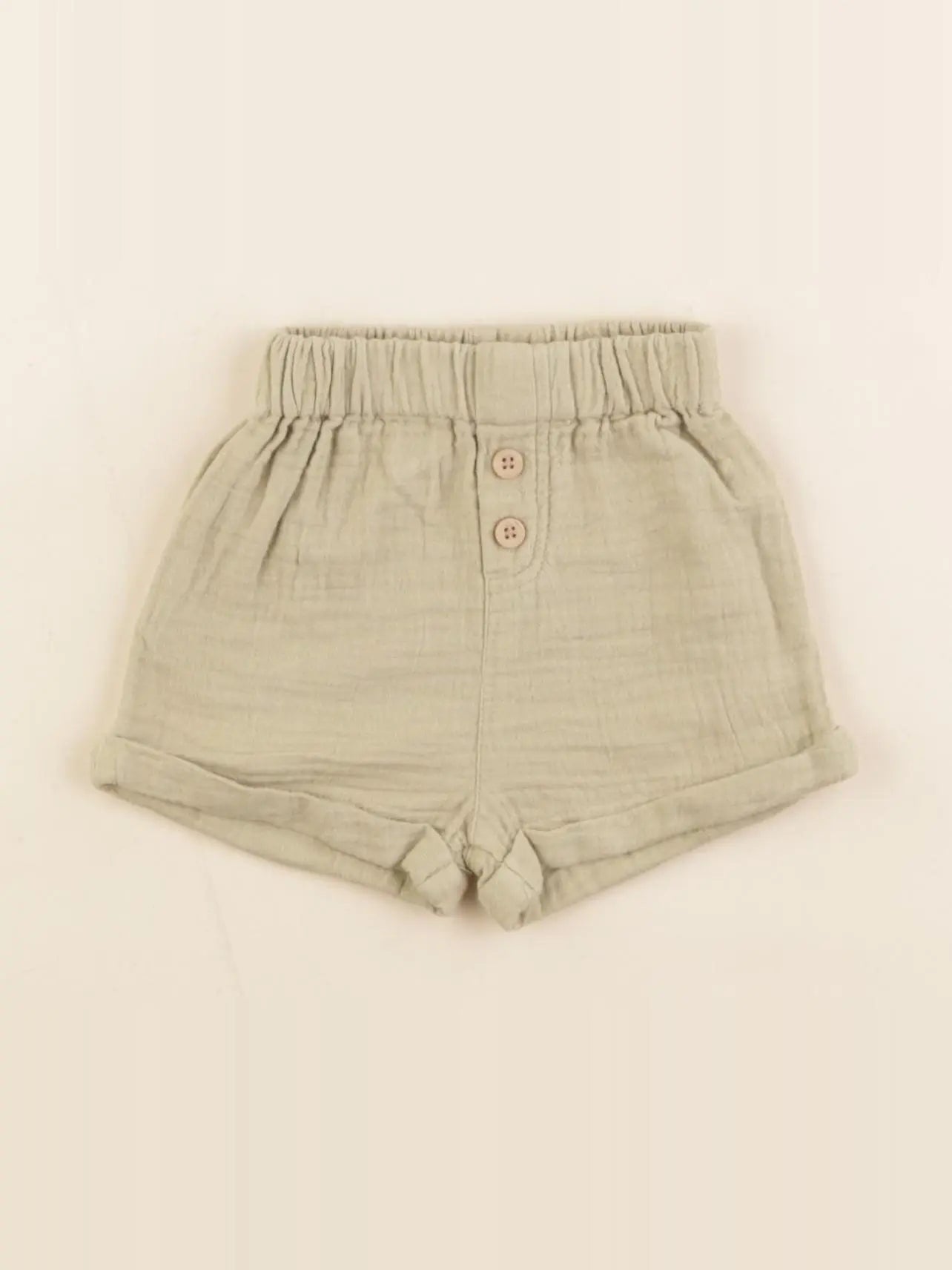 Vertbaudet - short vert - 1 mois