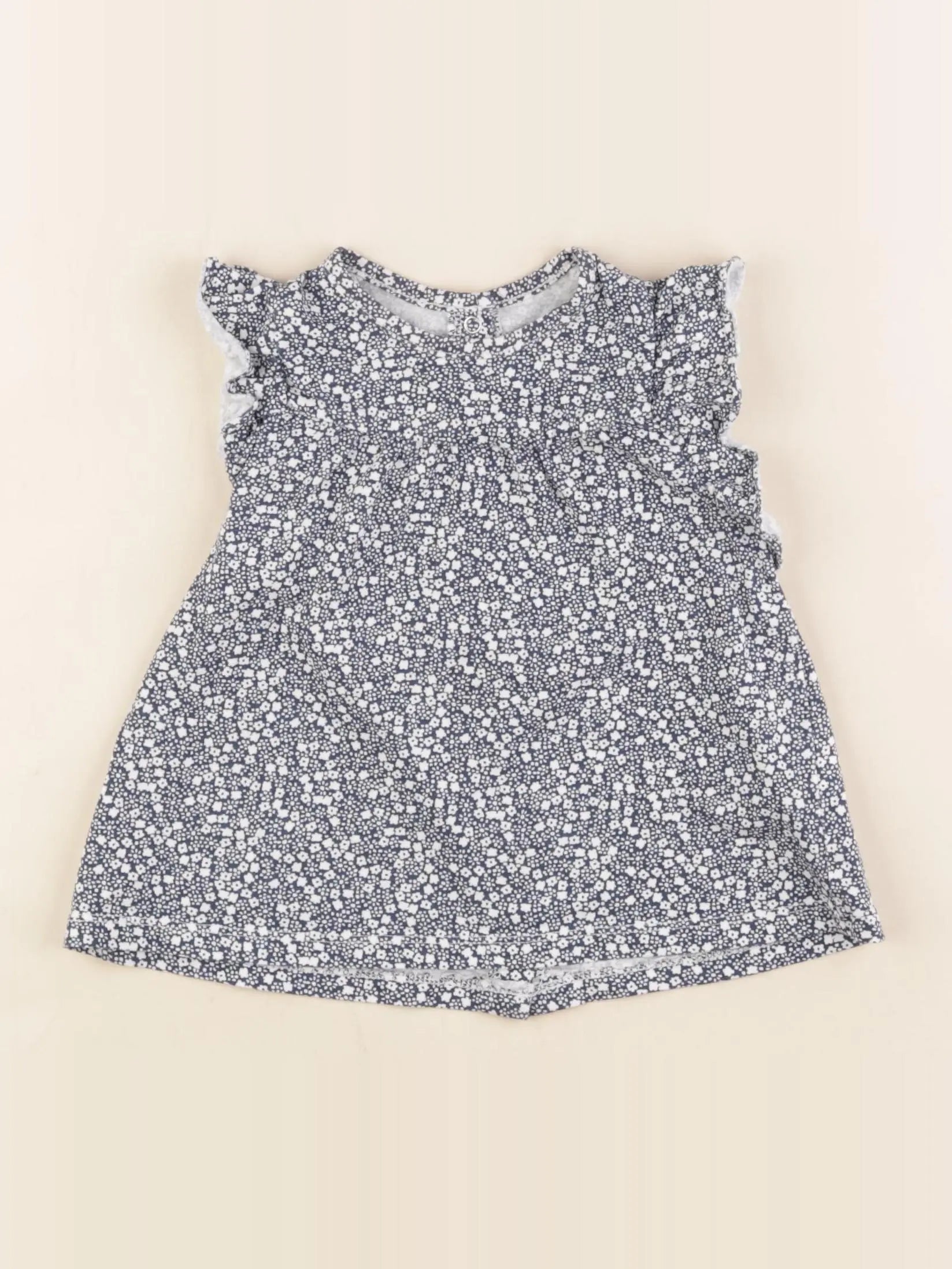 Vertbaudet - tee-shirt bleu - 24 mois