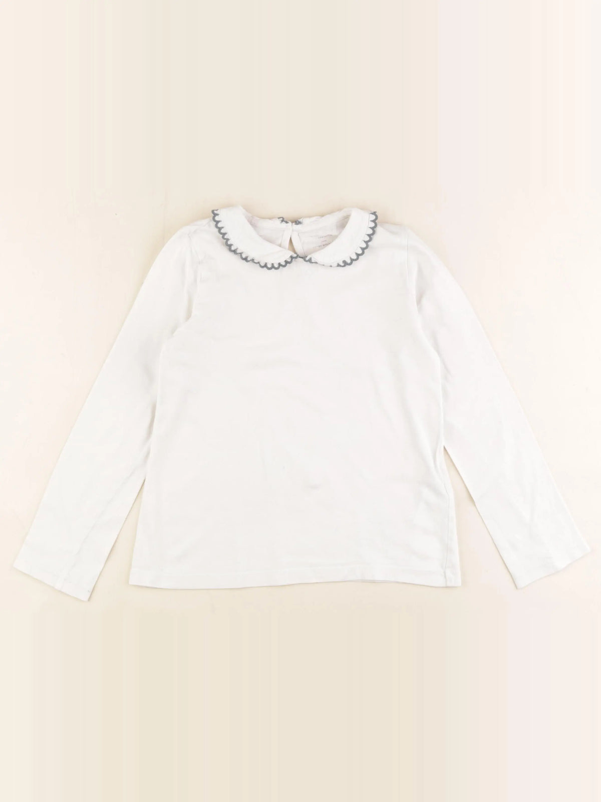 Cyrillus - tee-shirt blanc - 8 ans