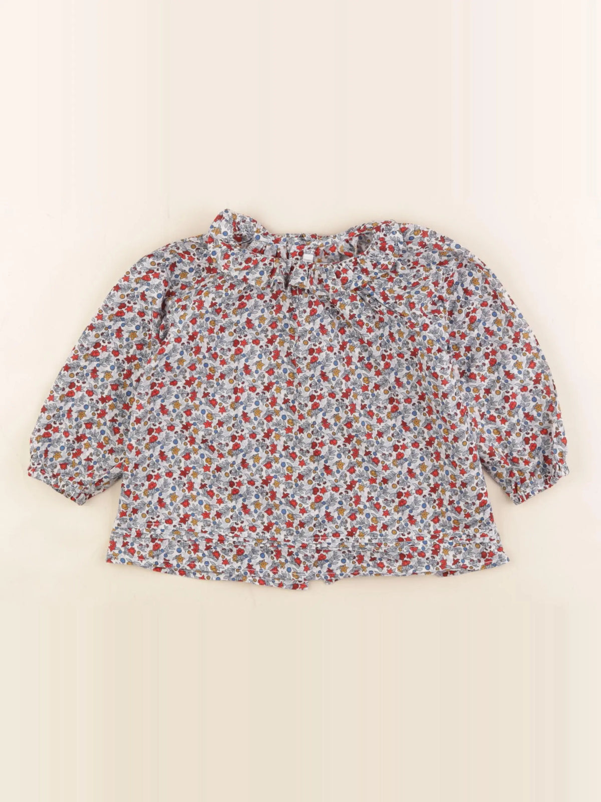 Boutchou - blouse multicolore - 18 mois