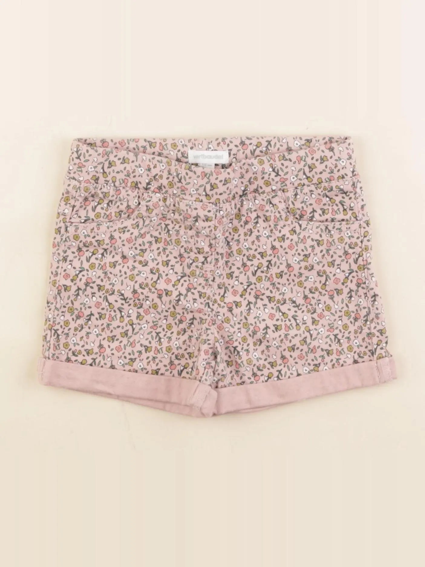 Vertbaudet - short multicolore - 5 ans