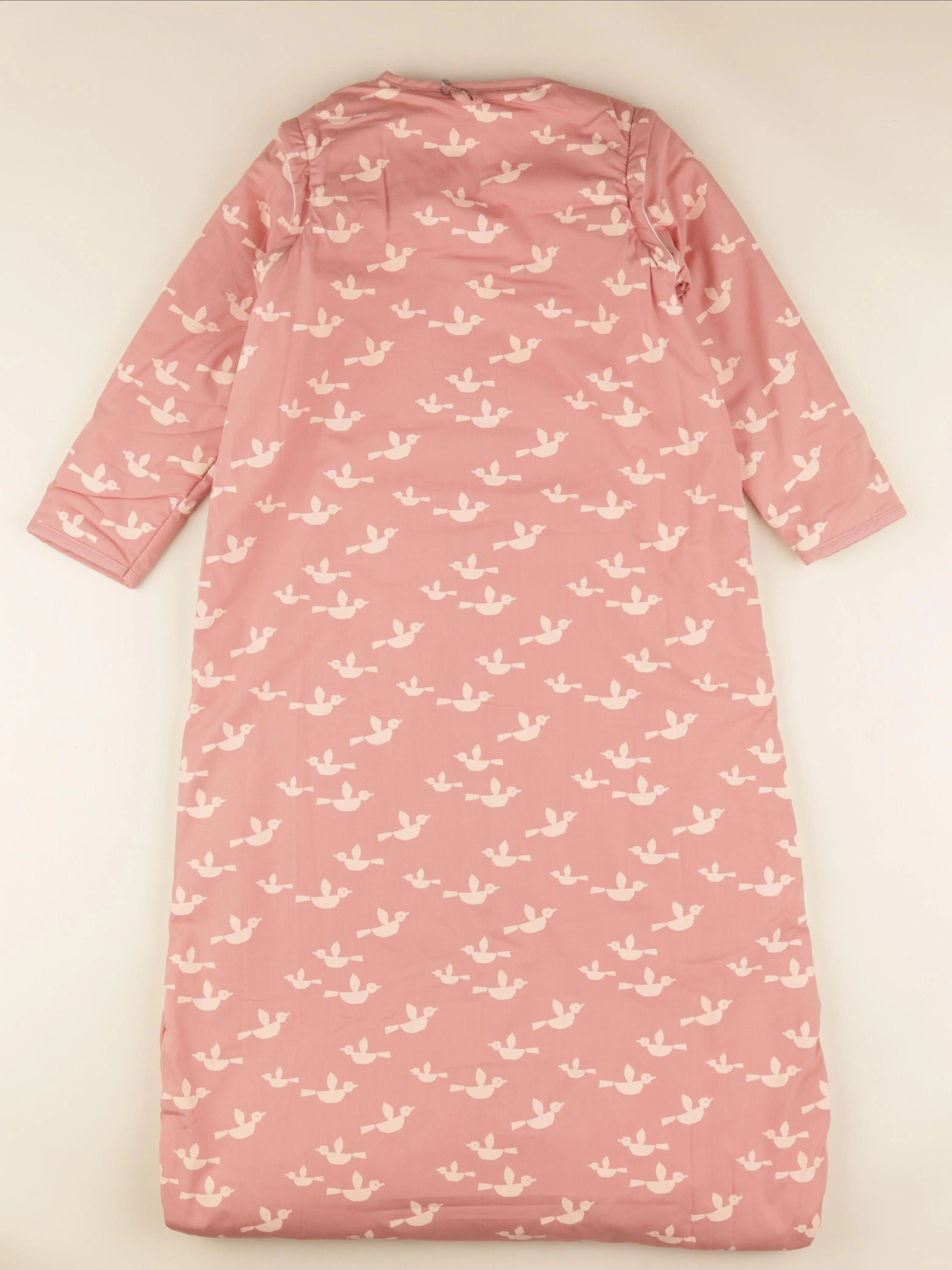 Gigoteuse 110 cm TOG 2,8 rose Oiseaux