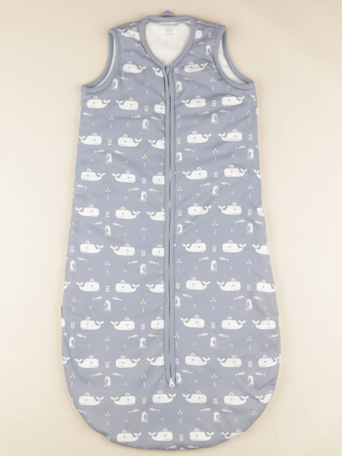 Gigoteuse 90 cm TOG 2,8 bleu Baleines