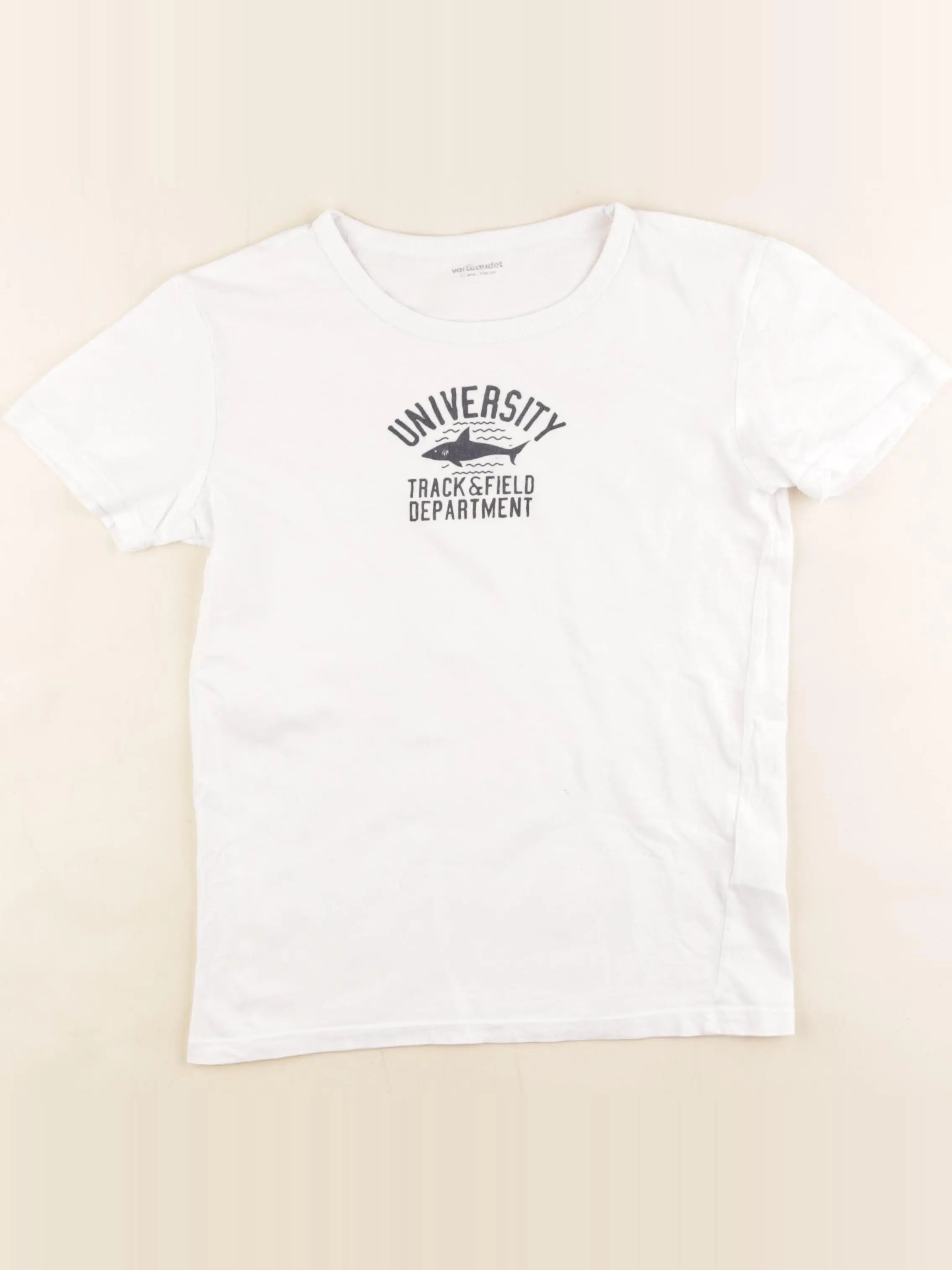 Vertbaudet - tee-shirt blanc - 12 ans