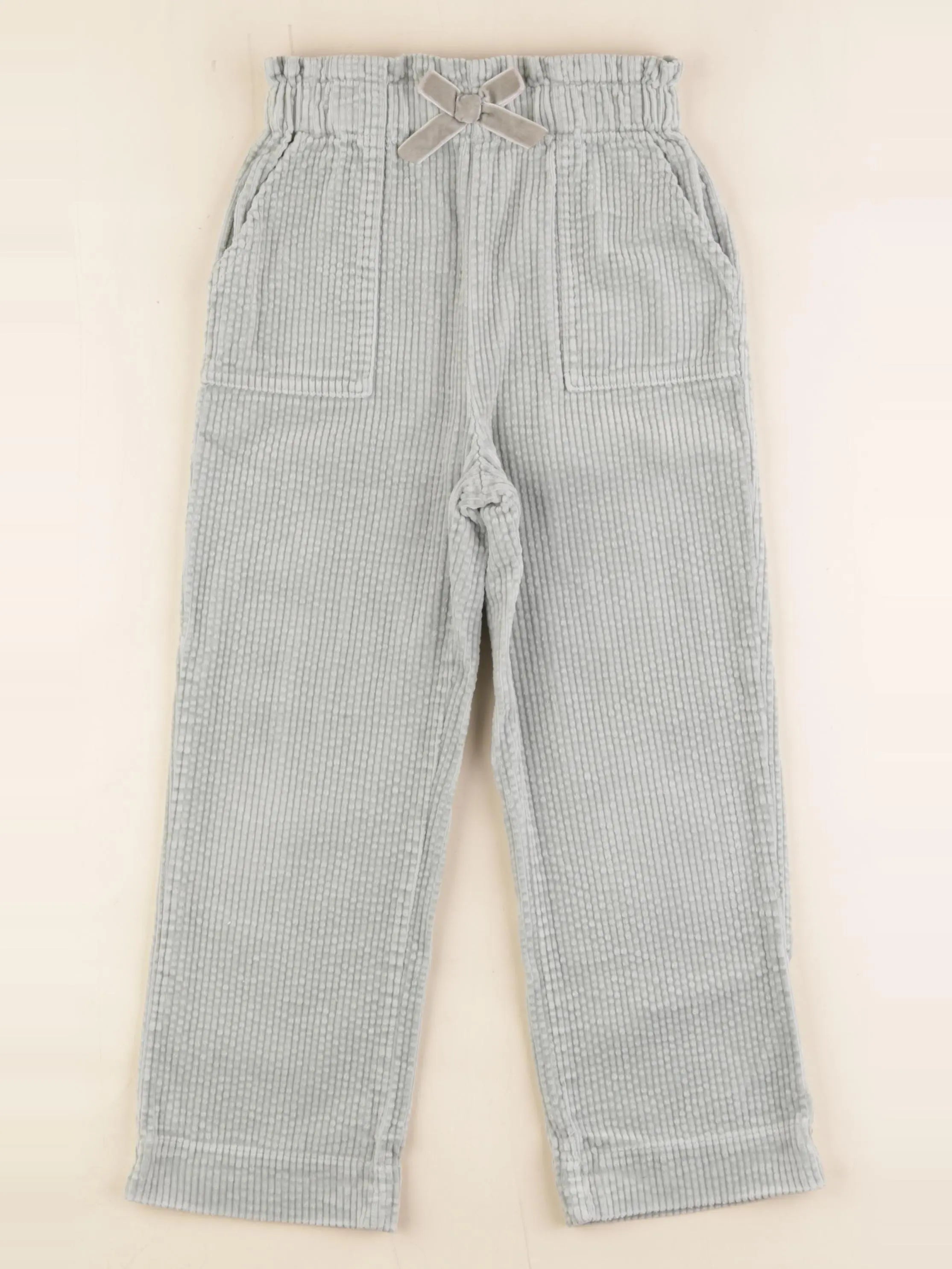 Vertbaudet - pantalon vert - 7 ans