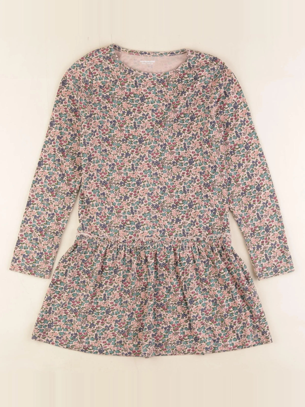 Vertbaudet - robe multicolore - 8 ans