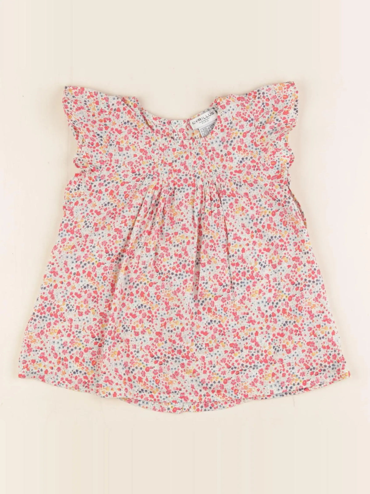 Cyrillus - blouse multicolore - 24 mois