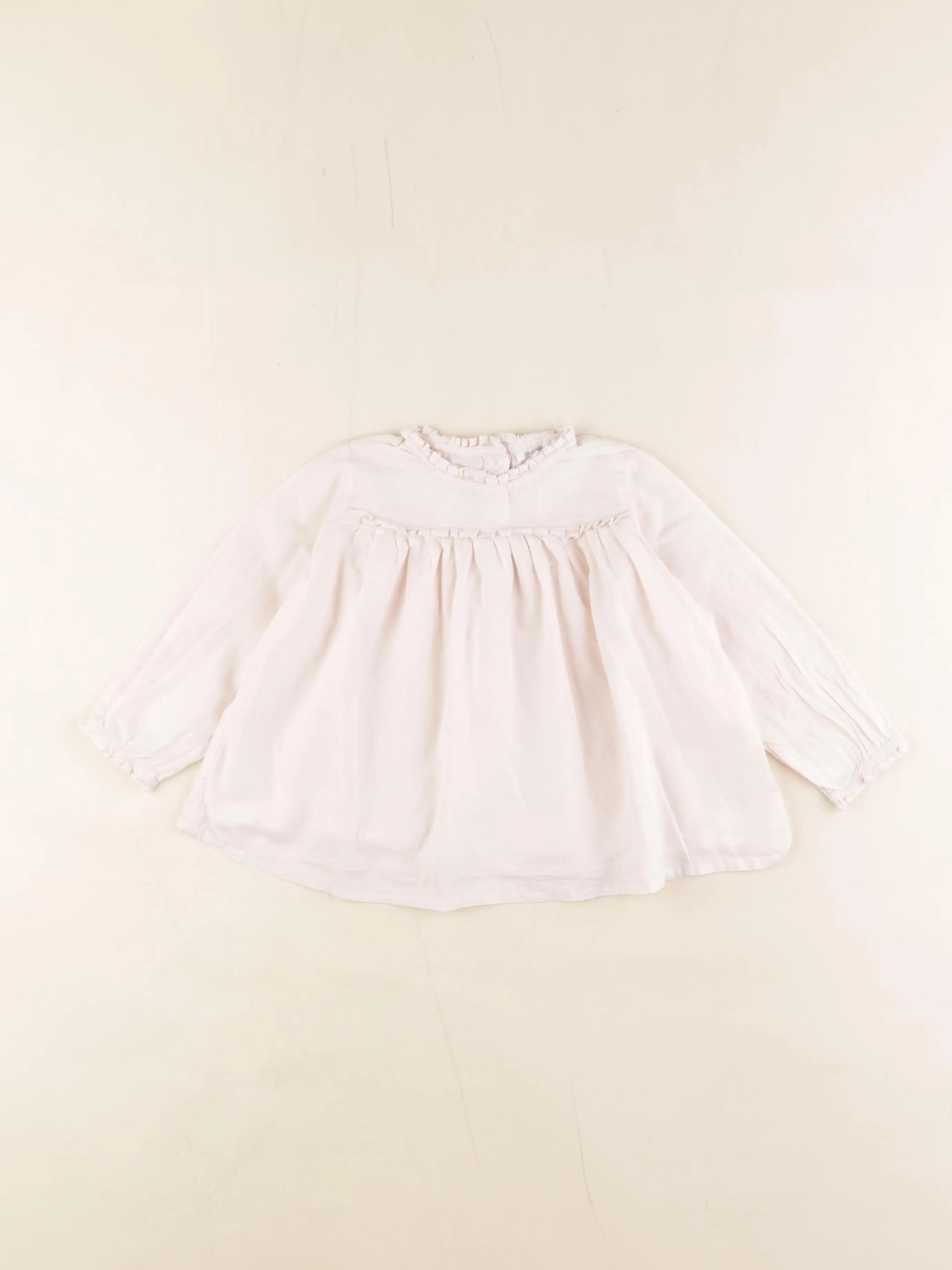 Boutchou - blouse rose - 24 mois