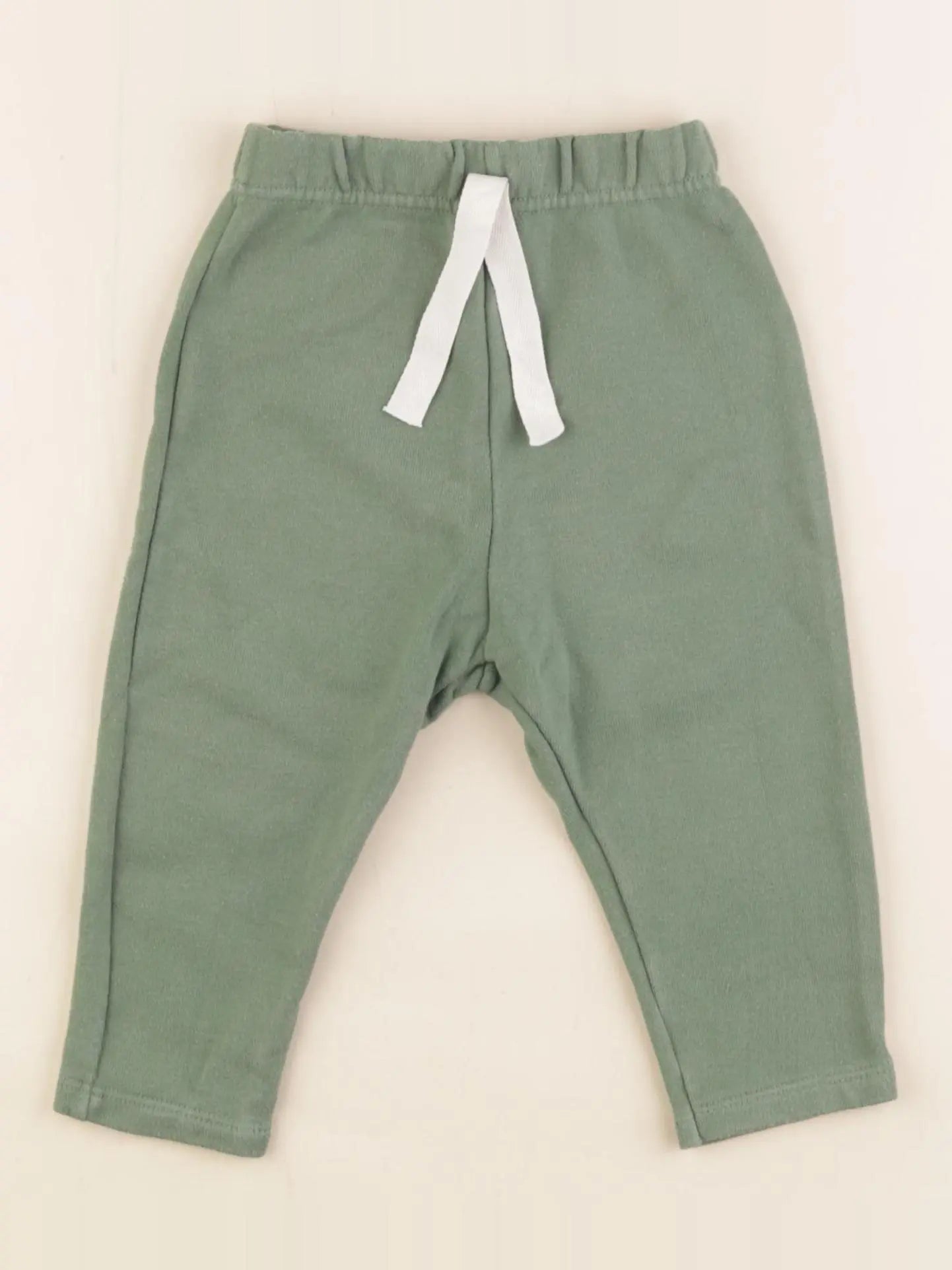 Petit Bateau - pantalon vert - 12 mois