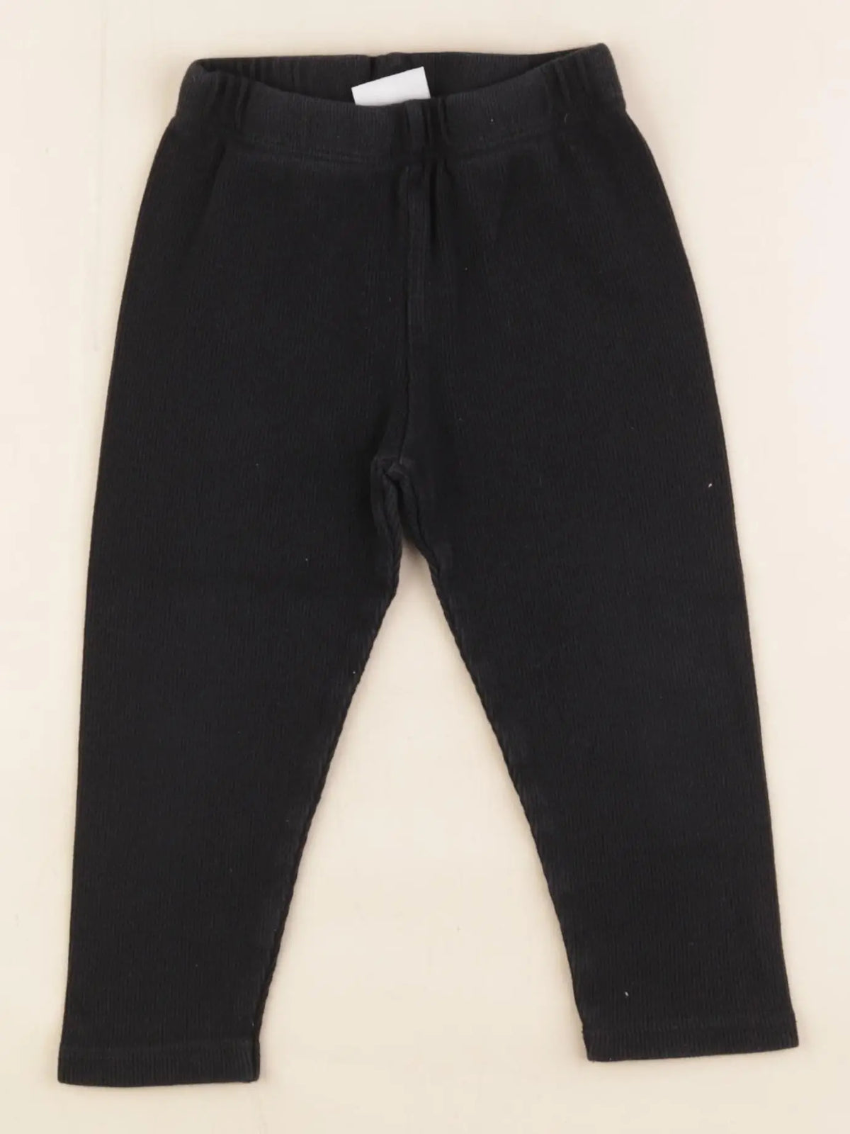 Zara - legging noir - 12/18 mois