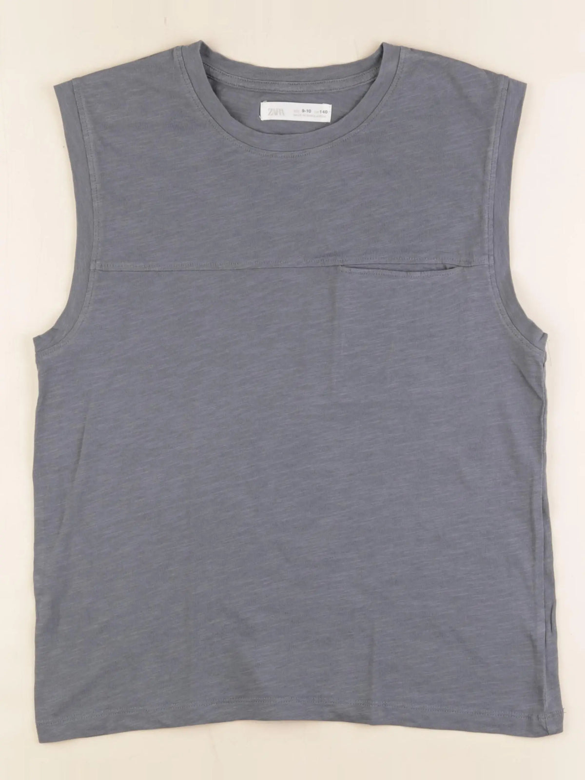 Zara - débardeur bleu - 9/10 ans