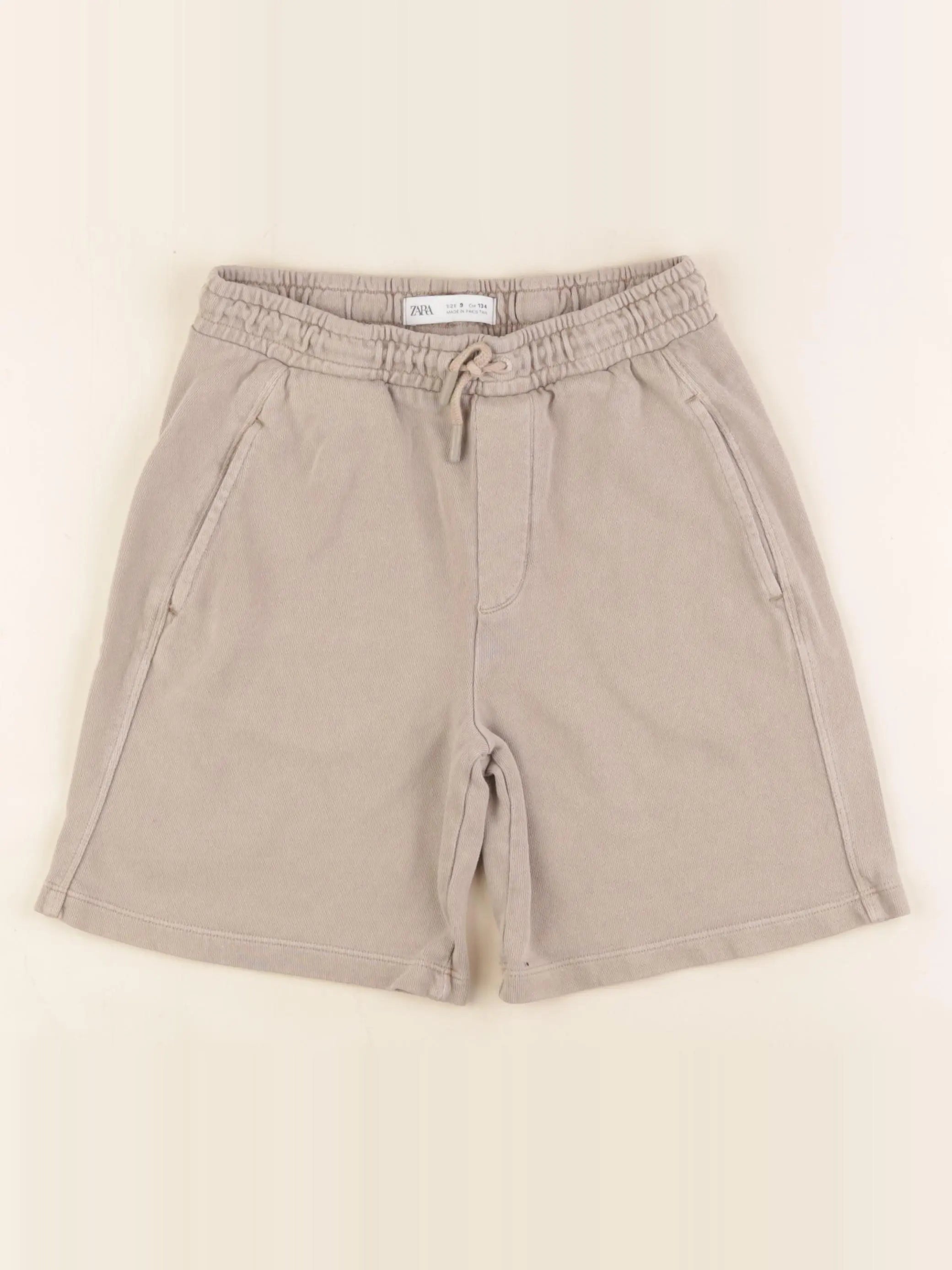 Zara - short beige - 9 ans