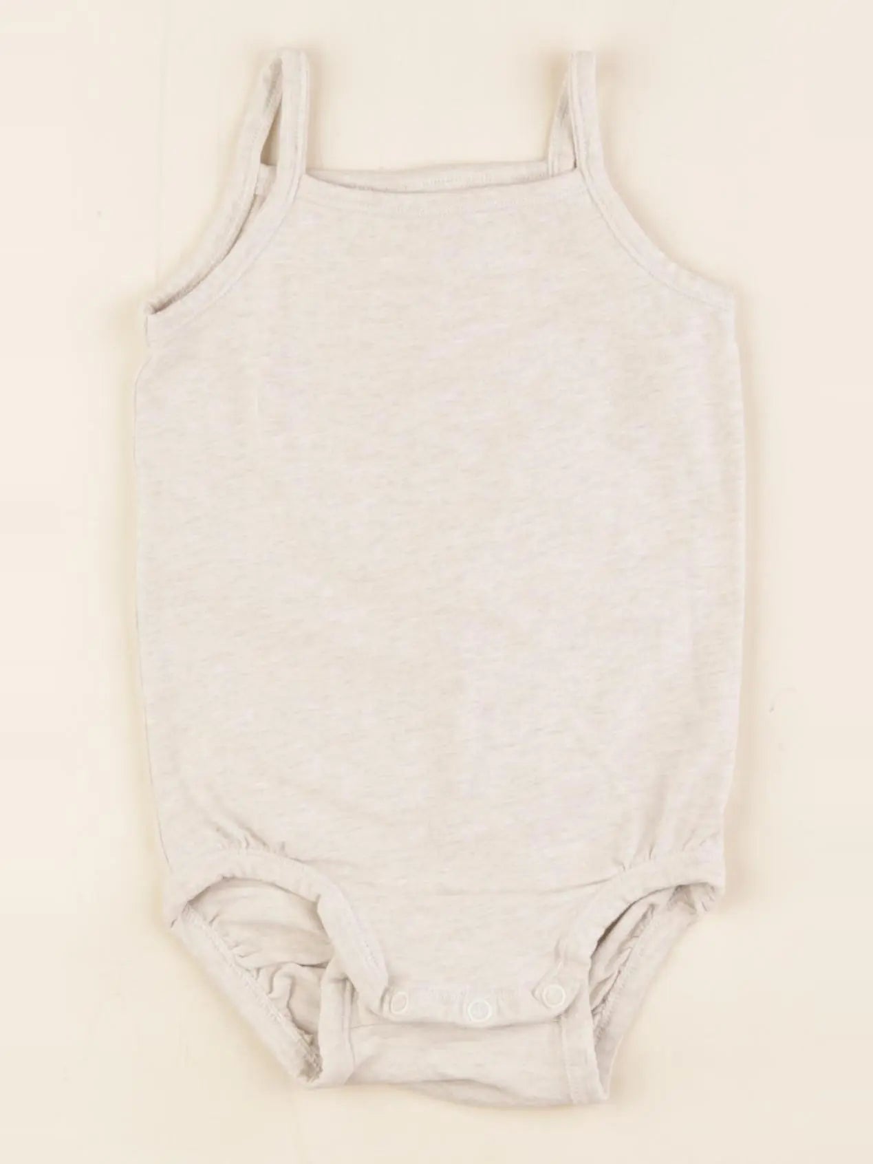 H&M - body beige - 9/12 mois