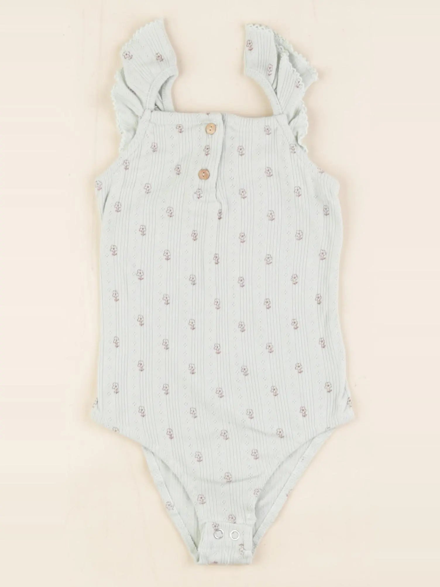 Zara - body vert - 18 mois