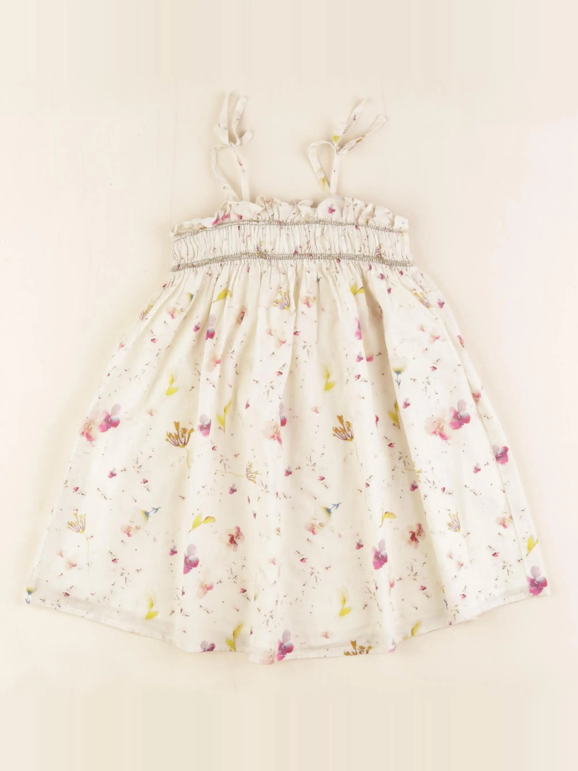 Zara - robe beige - 18 mois