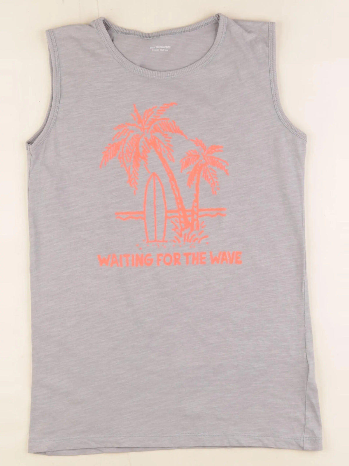 Vertbaudet - débardeur gris - 14 ans