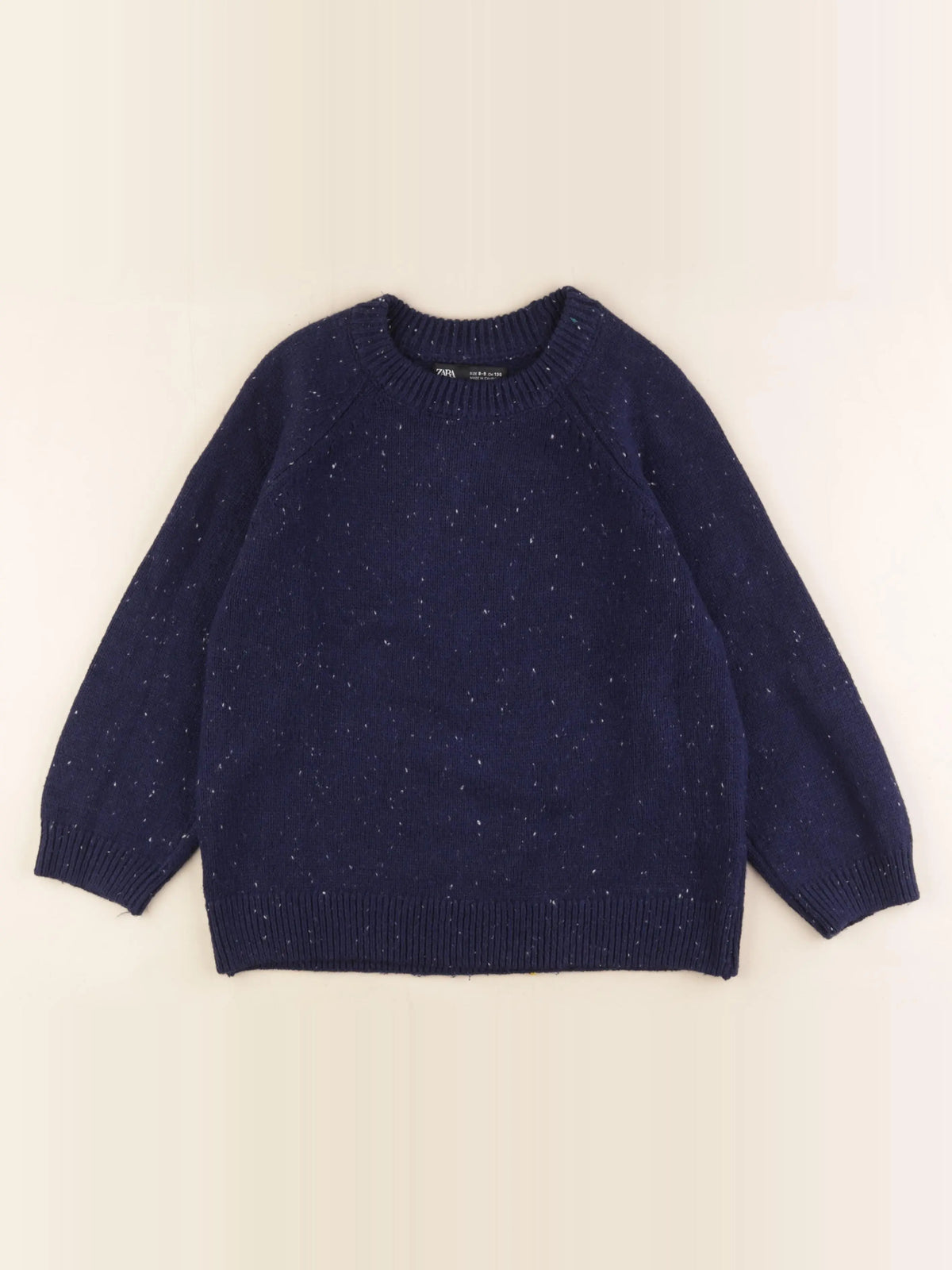 Zara - pull bleu - 8/9 ans