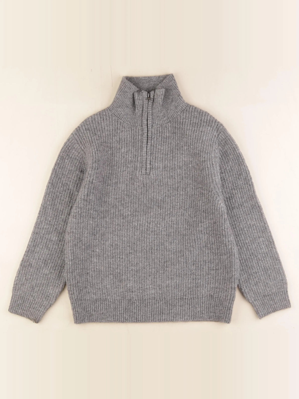 Zara - pull gris - 8/9 ans