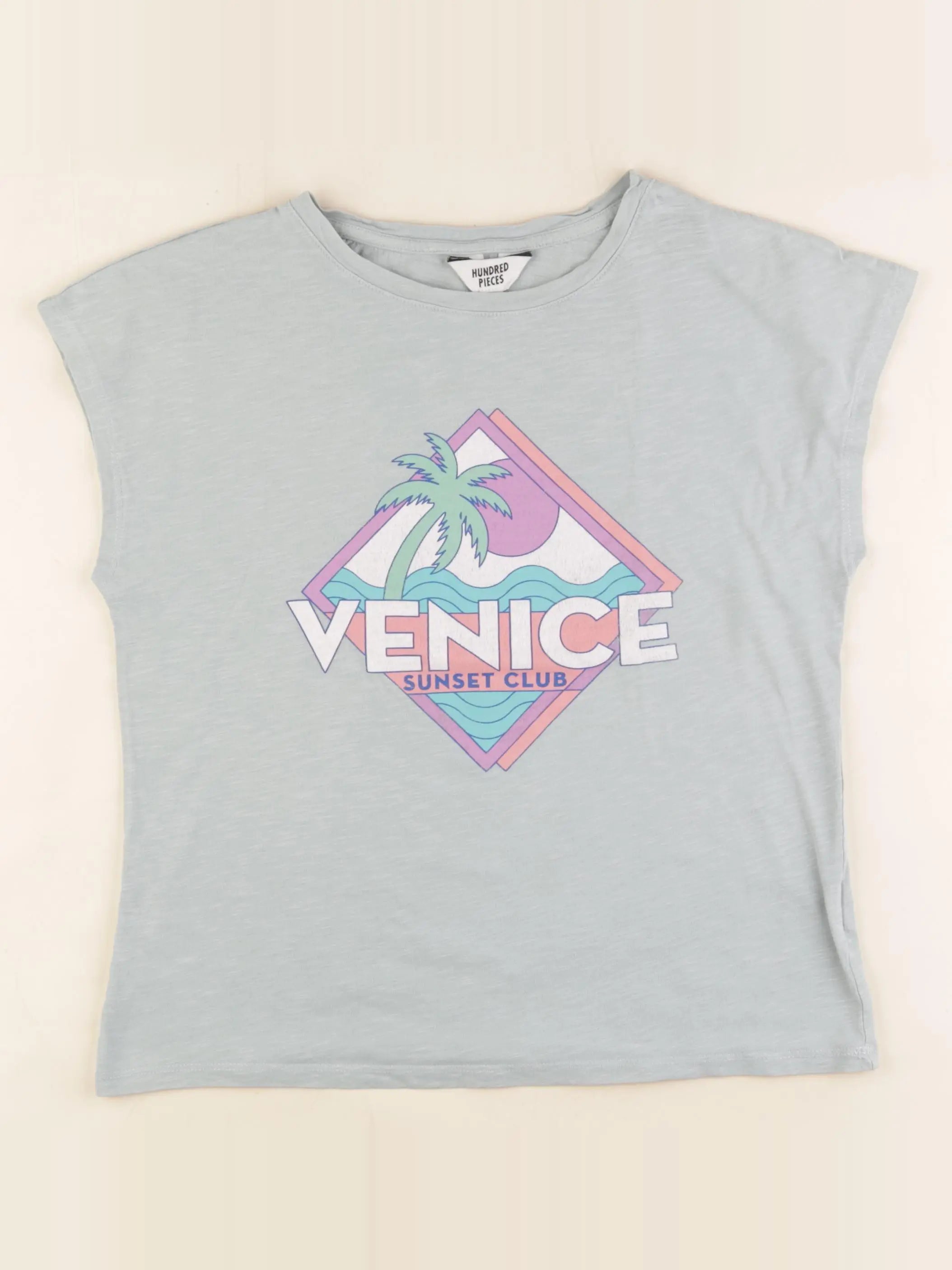 Hundred Pieces - tee-shirt vert - 12 ans